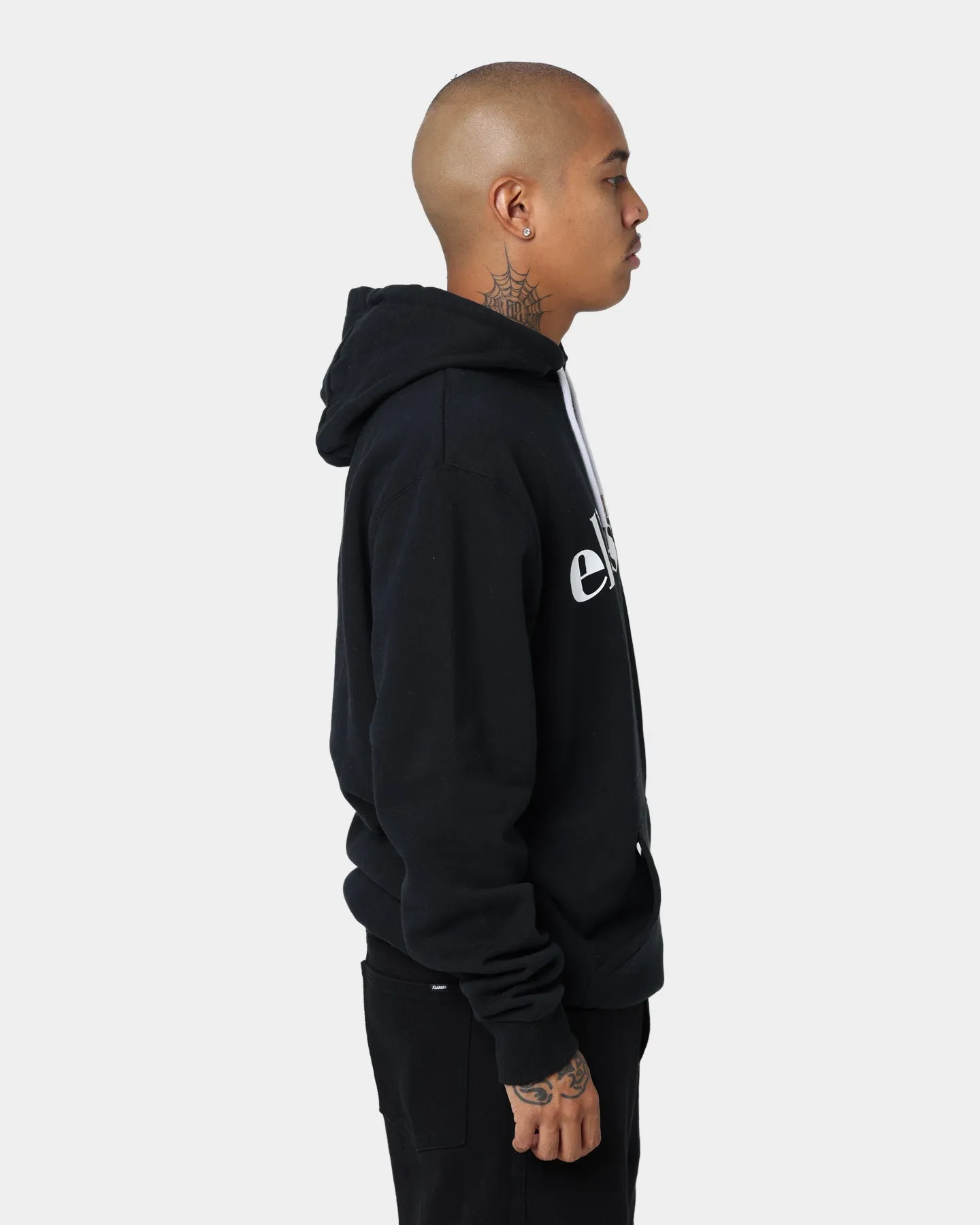 outdoor barbecue Zippered Closure Ellesse SL Gottero Hoodie Black