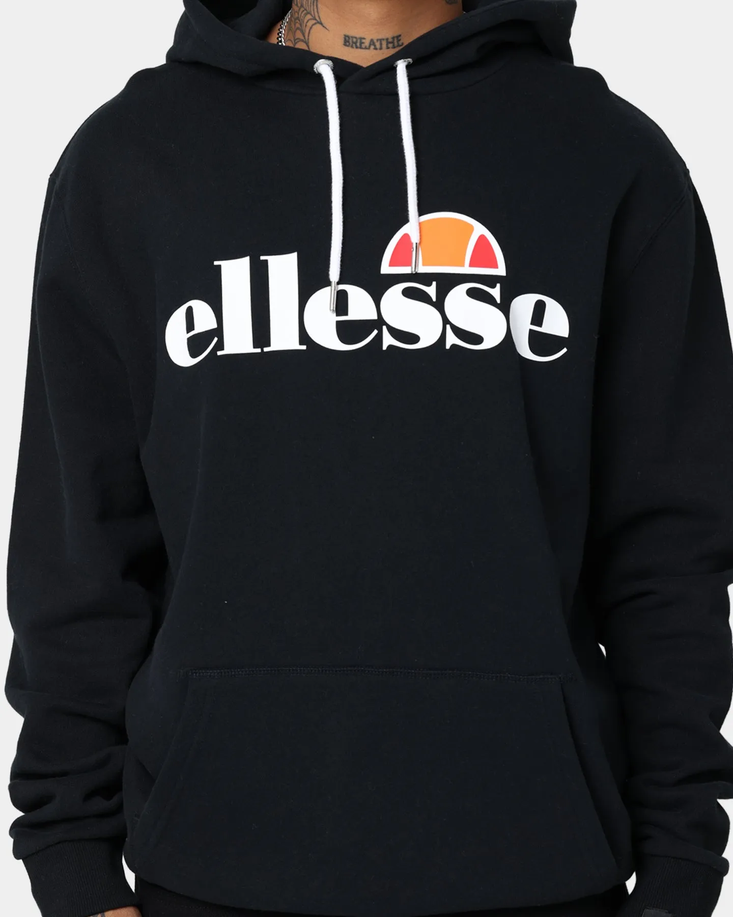 Ellesse SL Gottero Hoodie Black Neutral