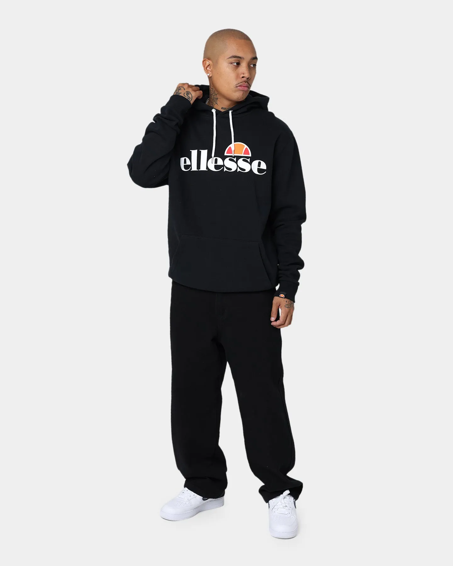 Ellesse SL Gottero Hoodie Black Enjoy
