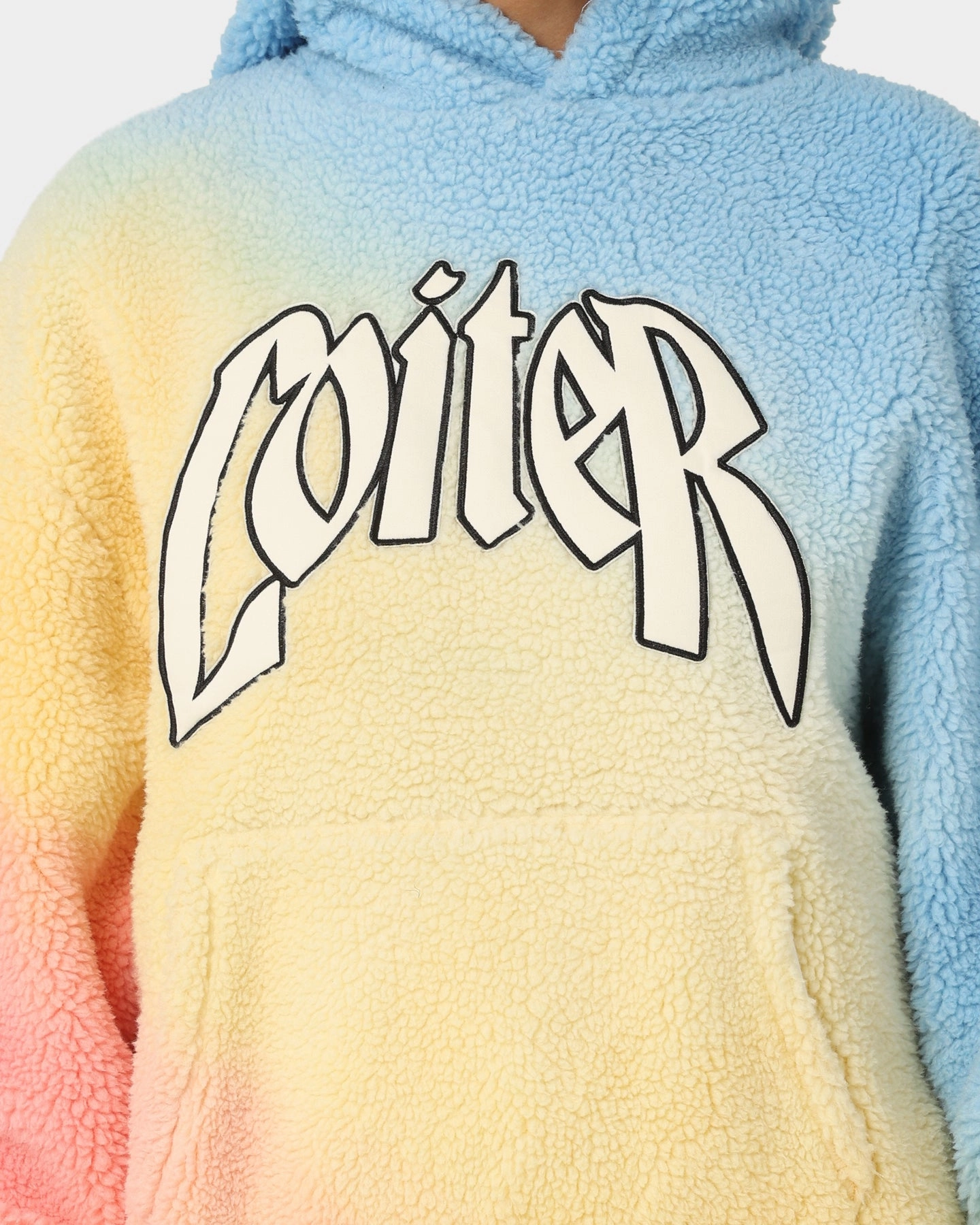 Loiter Sherpa Hoodie Multi-Coloured special - occasion wear