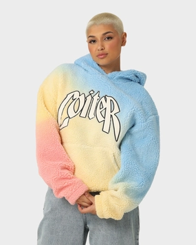 Streetwear Fashion suitable for sunny days Loiter Sherpa Hoodie Multi-Coloured