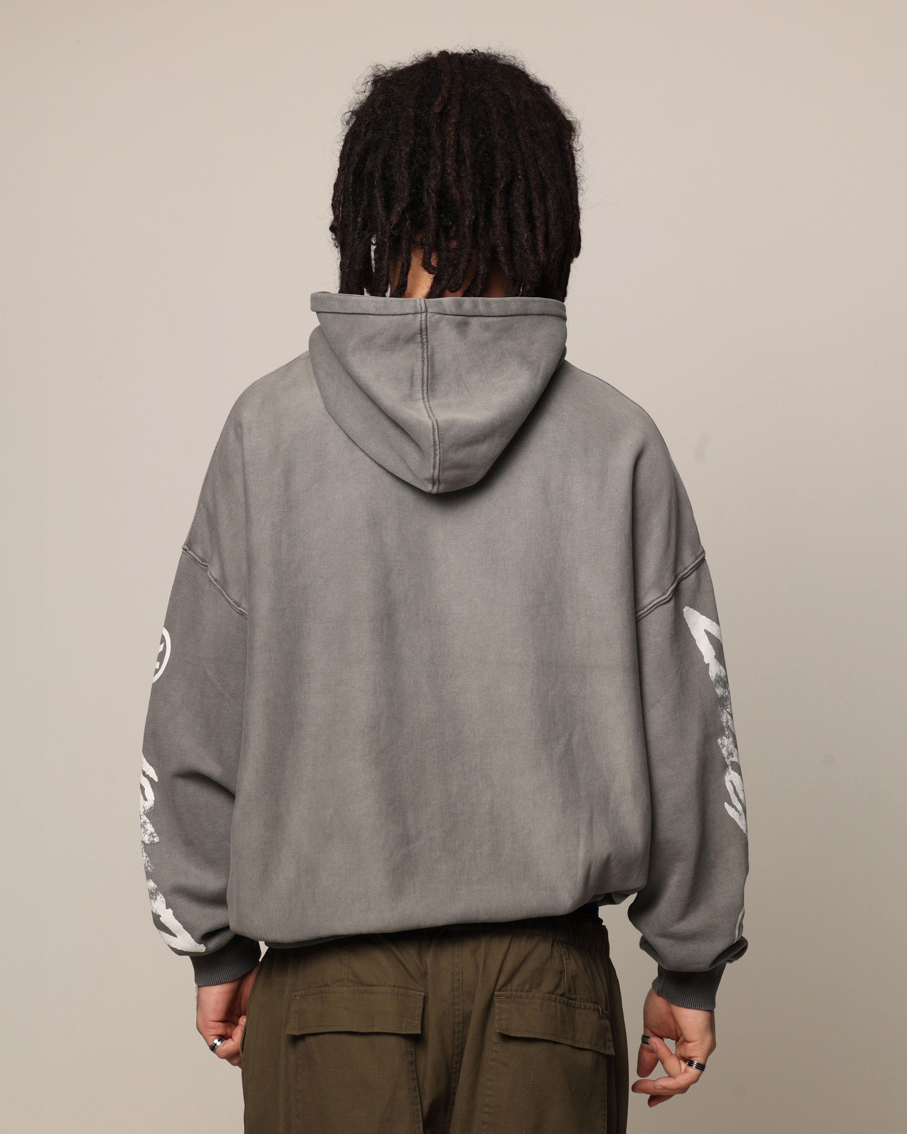 Star Wars General Grievous Hoodie Charcoal Graphic Design Shock Absorbent Padding