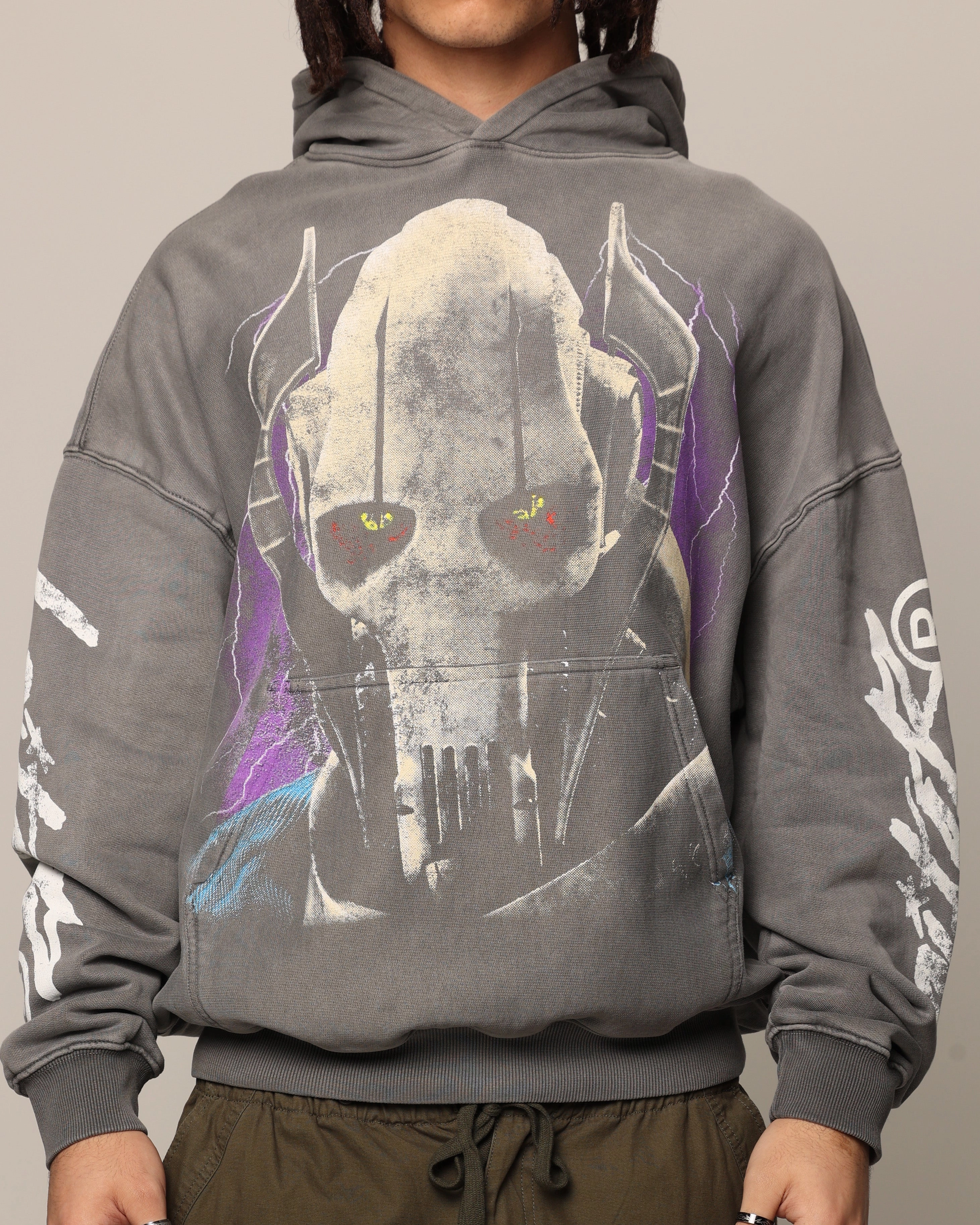 Endorse Star Wars General Grievous Hoodie Charcoal