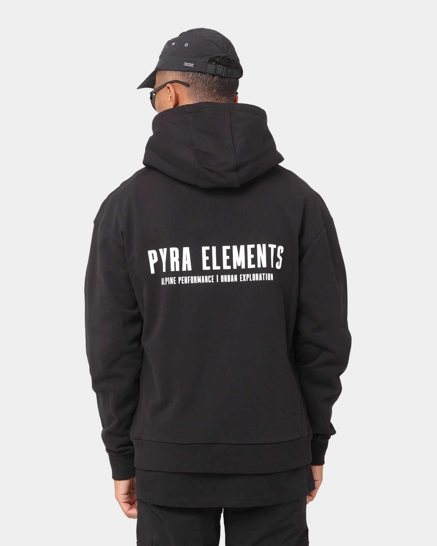 Noise Reduced Fabric PYRA Legacy Hoodie Black/White
