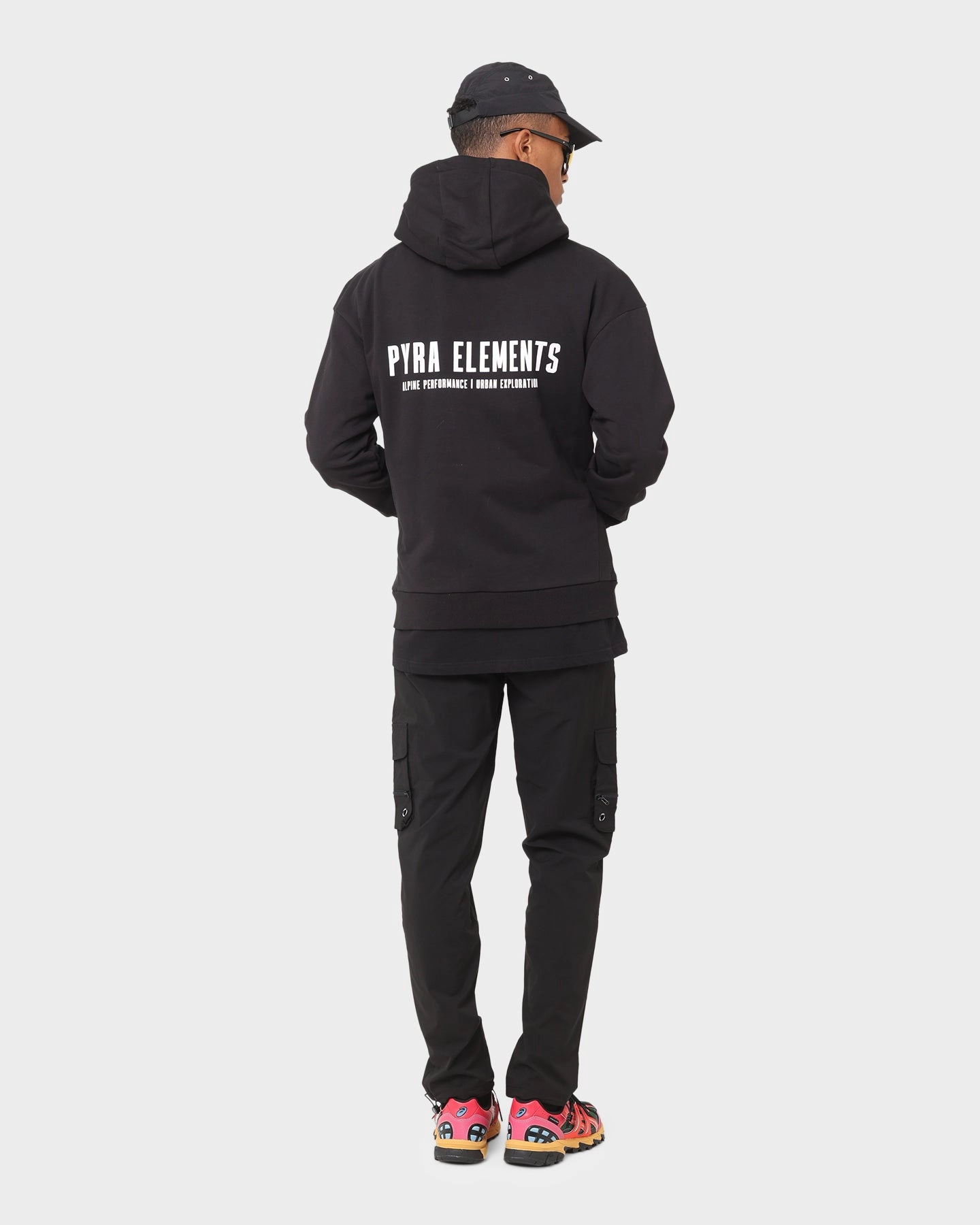 PYRA Legacy Hoodie Black/White Publish Utility