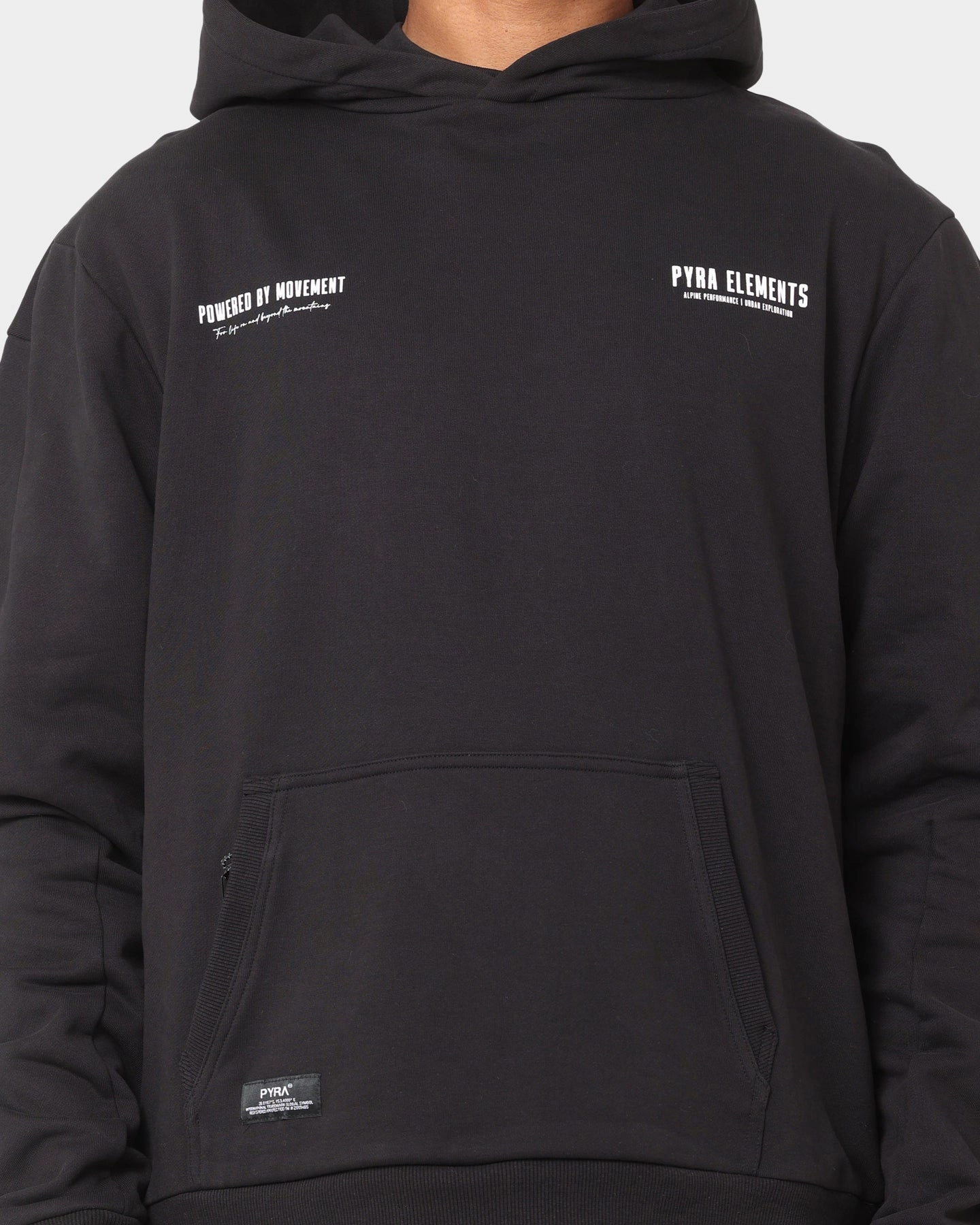 PYRA Legacy Hoodie Black/White Sports Jacket baristas