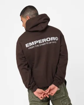 Donate Emperor Apparel The Streets Hoodie Brown