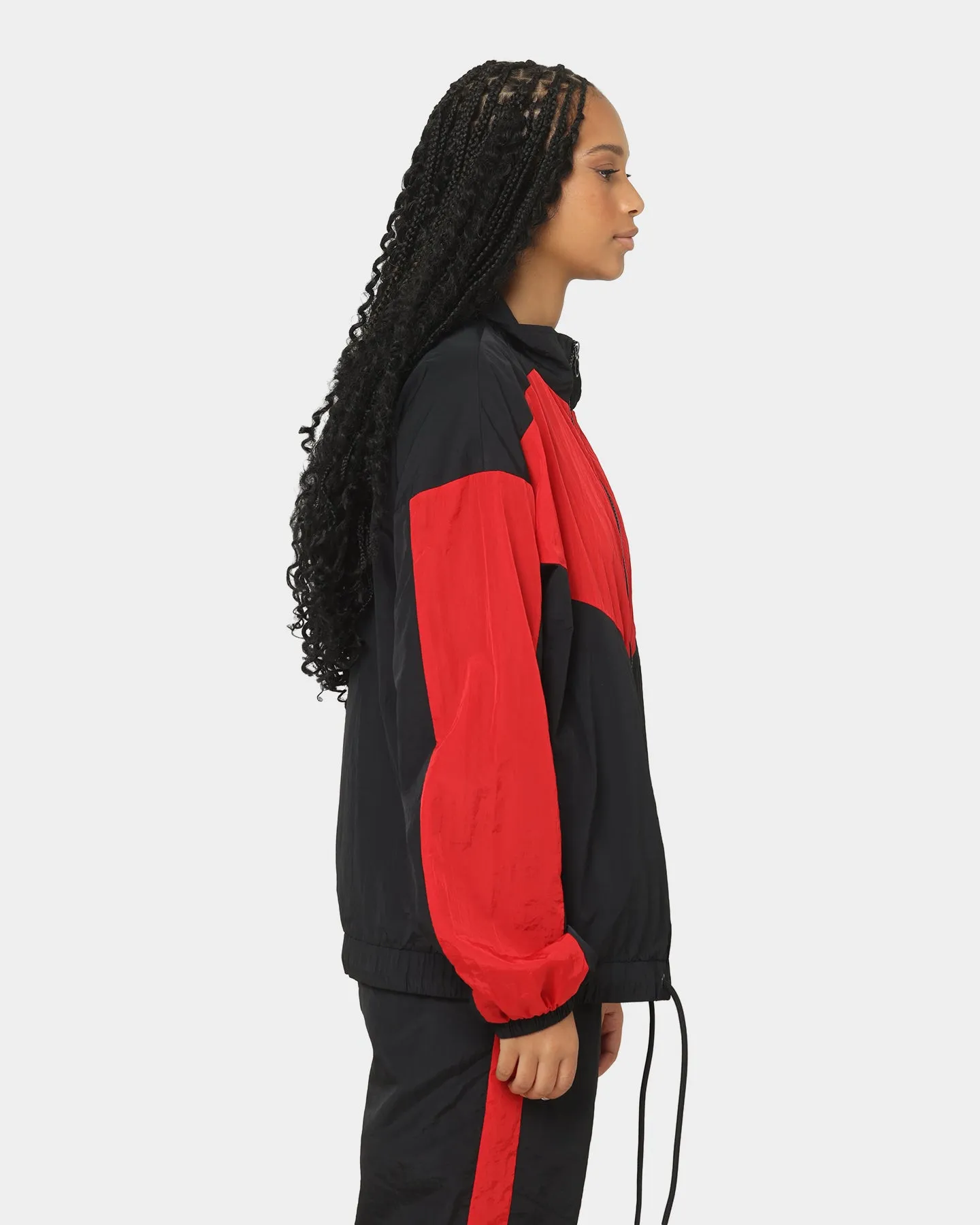 Party outfit EN ES Women's Track And Field Spray Jacket Red/Black