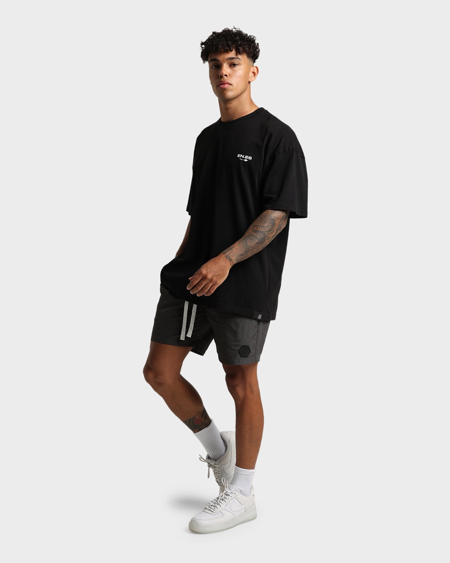 EN ES Exo Walk Shorts Charcoal summer shorts Pastel Colors