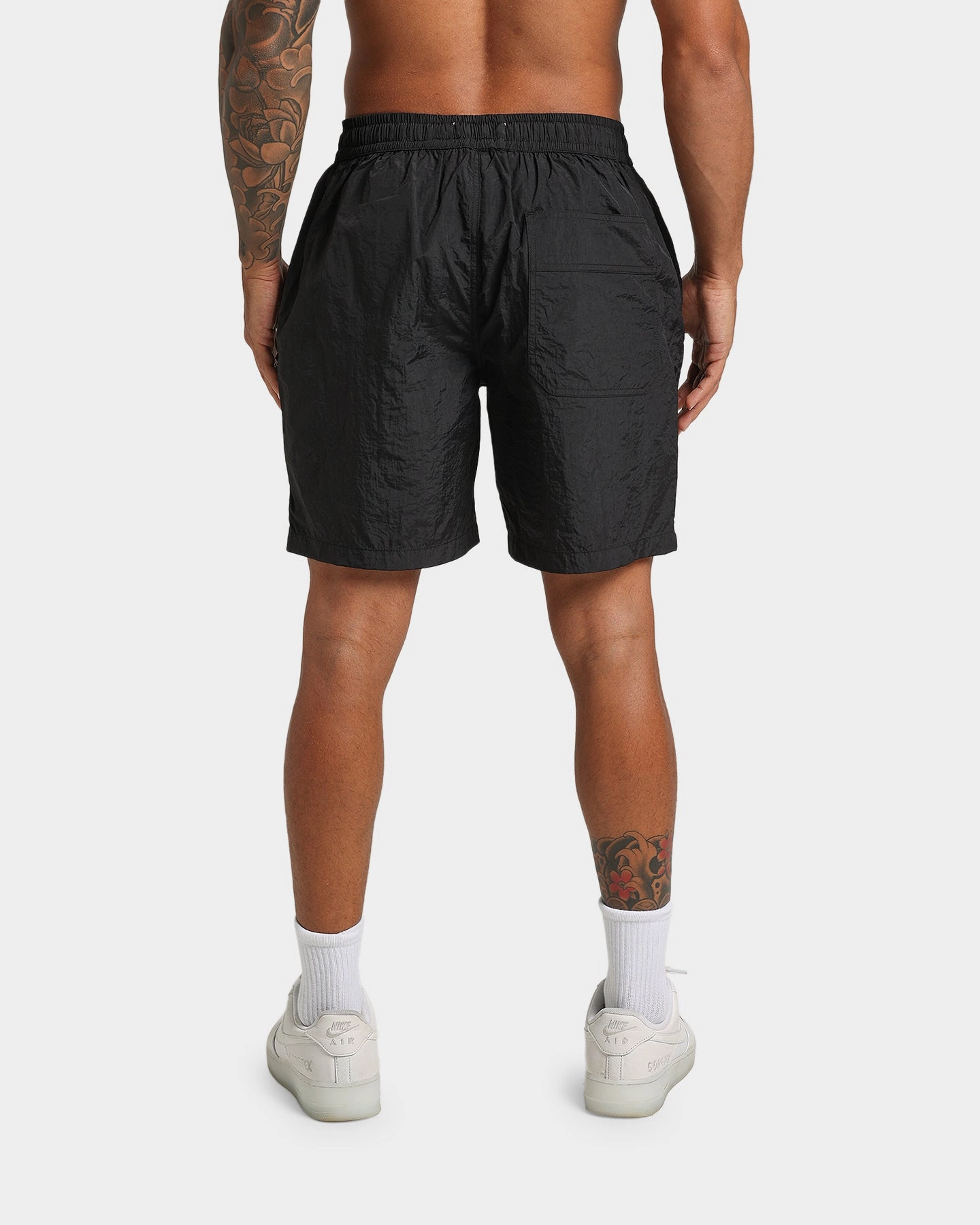 EN ES Neptune Beach Shorts Black Earth Tones