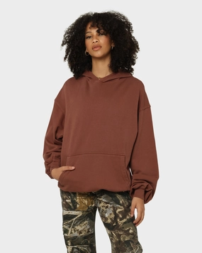 EN ES Origins Hoodie Washed Brown Warm