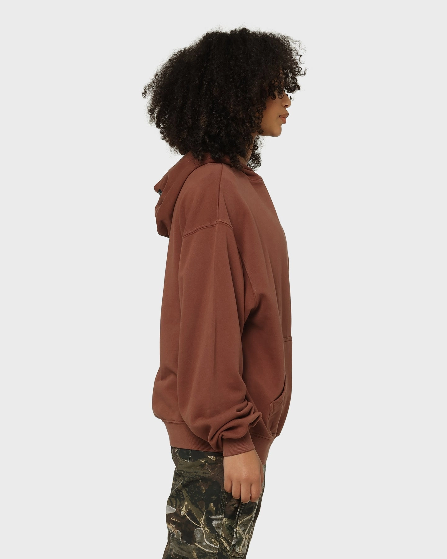 Office Style EN ES Origins Hoodie Washed Brown