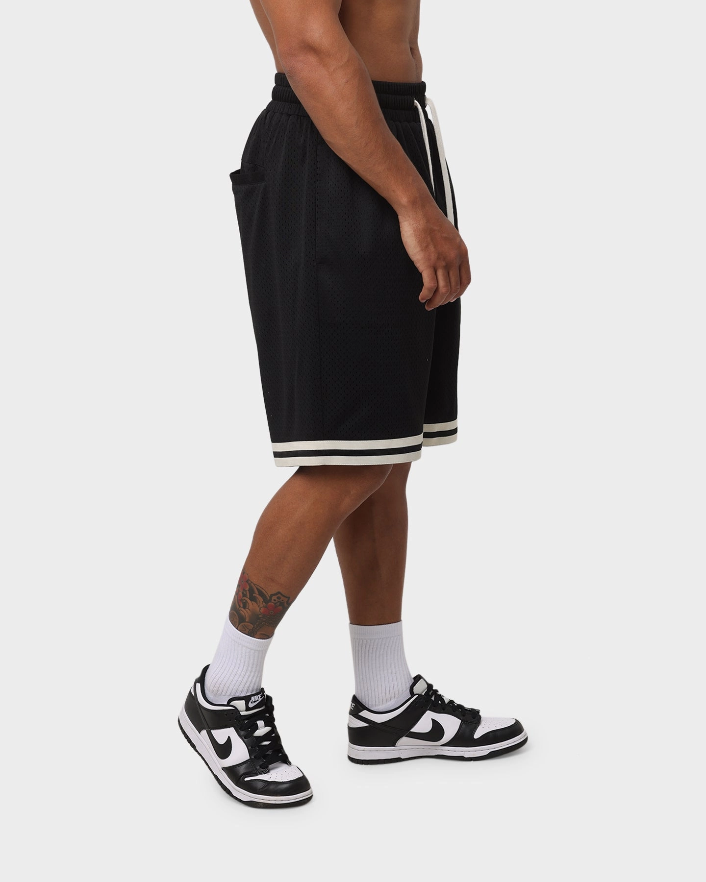 water sports clothing BreathableWebbing EN ES Team Basketball Shorts Black