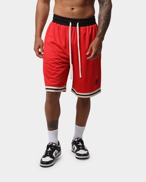 Sporty Edge fishing outfit EN ES Team Basketball Shorts Red