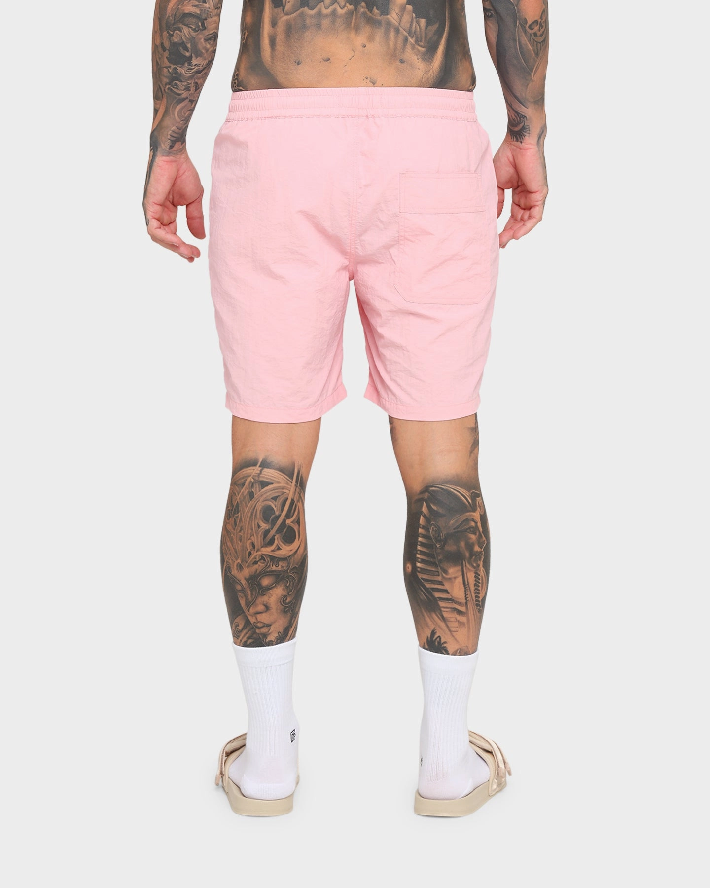 Cool Fit Quick Fit EN ES Walkman Beach Shorts Pink