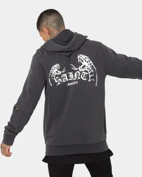 Saint Morta Venomous New Age Vintage Hoodie Vintage Black Discuss Practical Wear