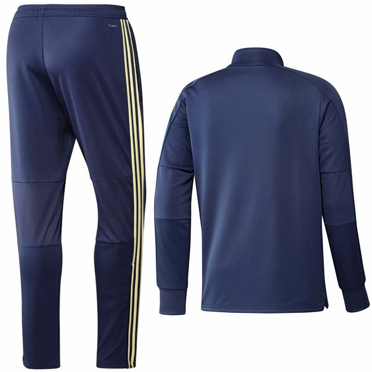 Printed Sweden Technical Training Soccer Tracksuit 2018/19 Navy - Adidas