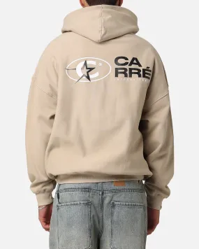 Carre C-Star Stack Hoodie Stone snap closure