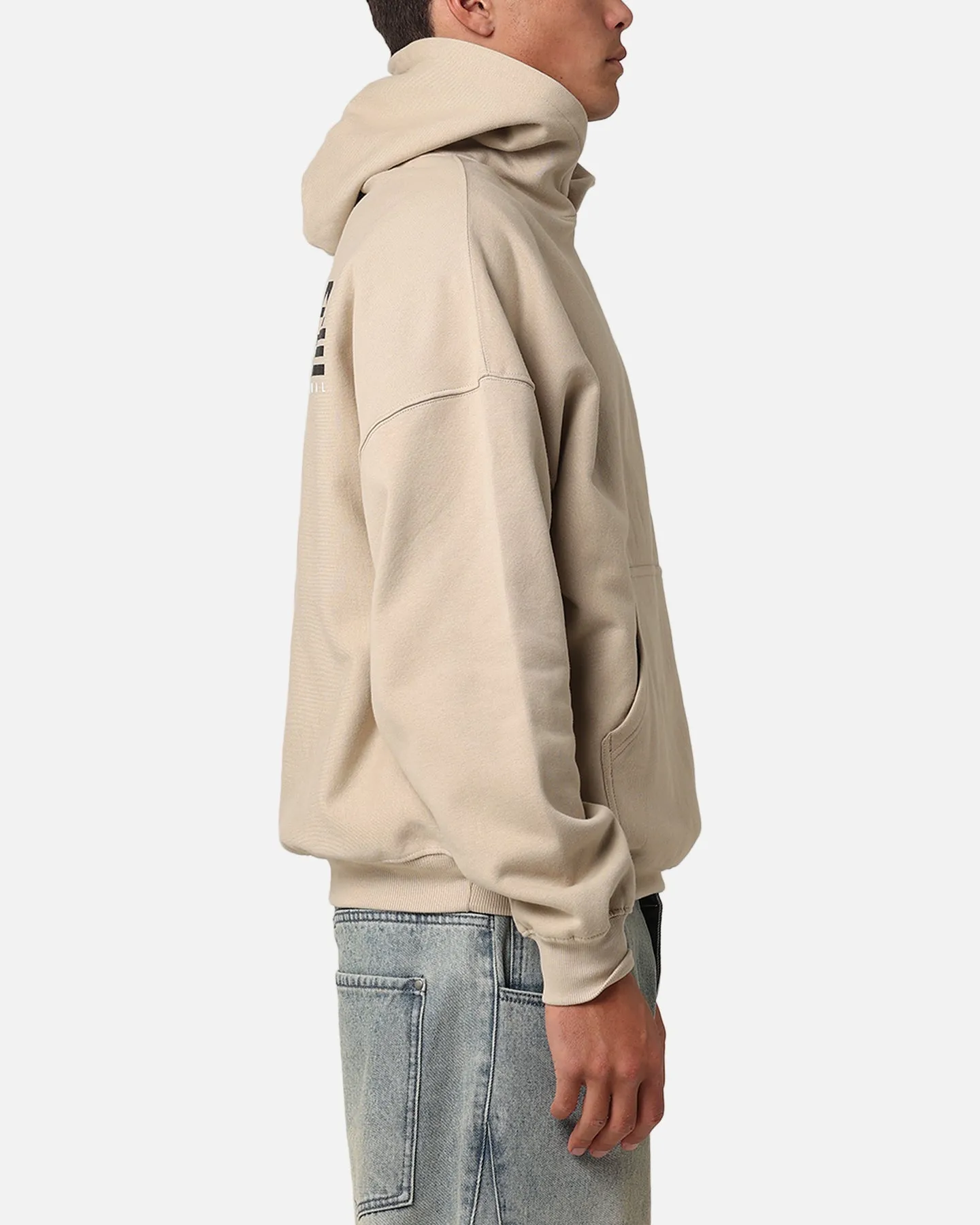 Determination Carre C-Star Stack Hoodie Stone