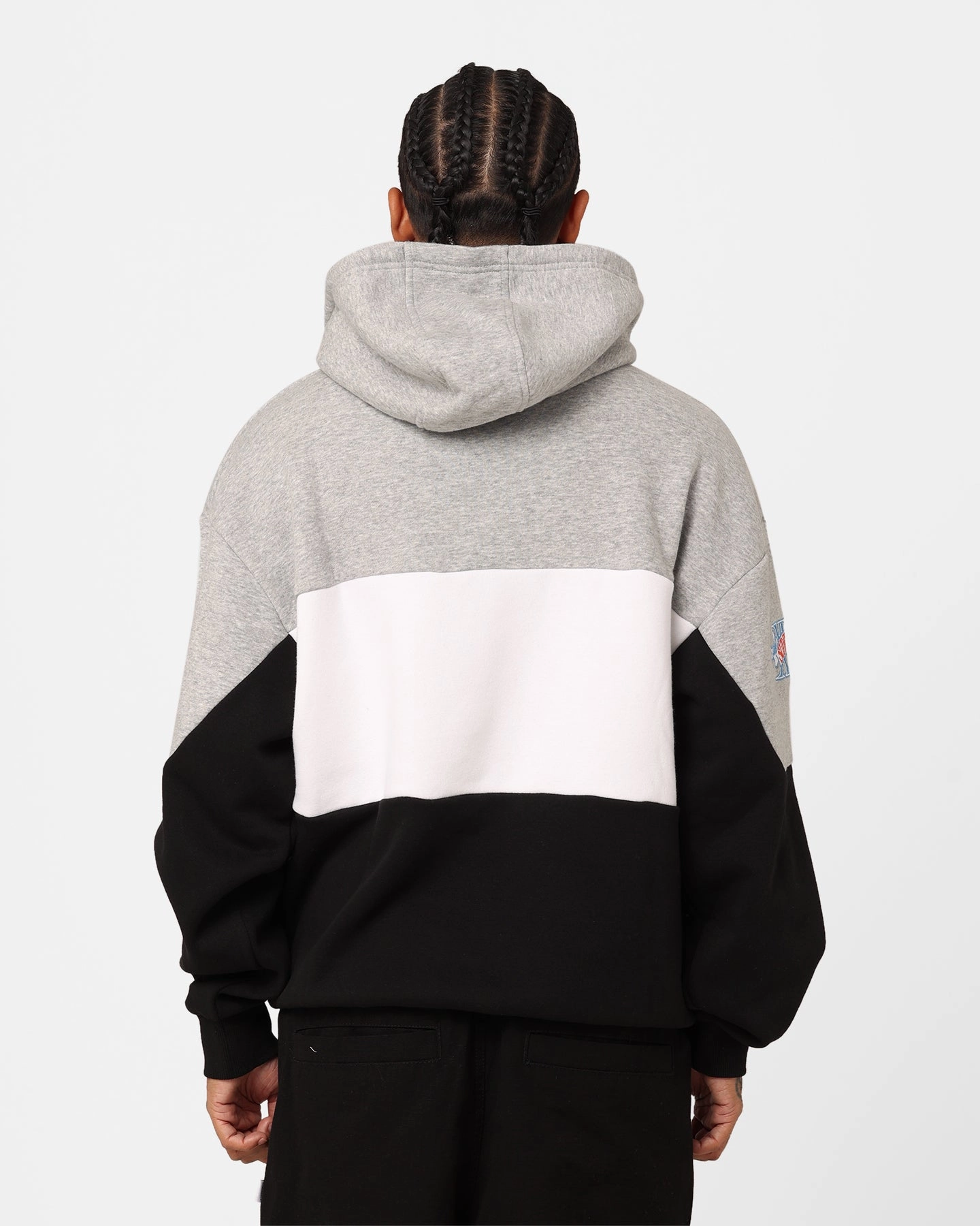 Inventory Soft Touch Interior New Era Las Vegas Raiders Panel Hoodie Black