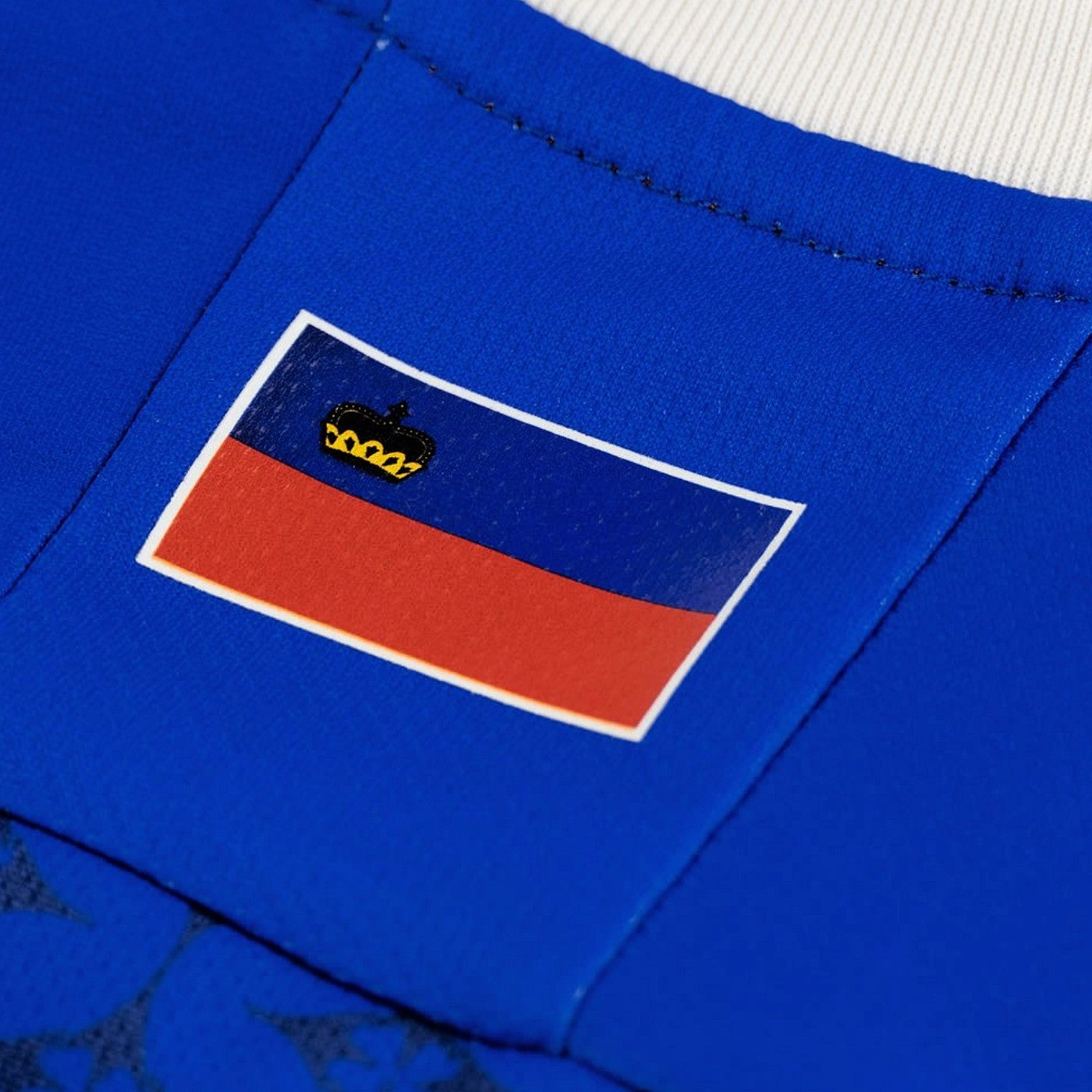 SnagProof Fabric Weave Liechtenstein national team Home Soccer jersey 2022/23 - Errea
