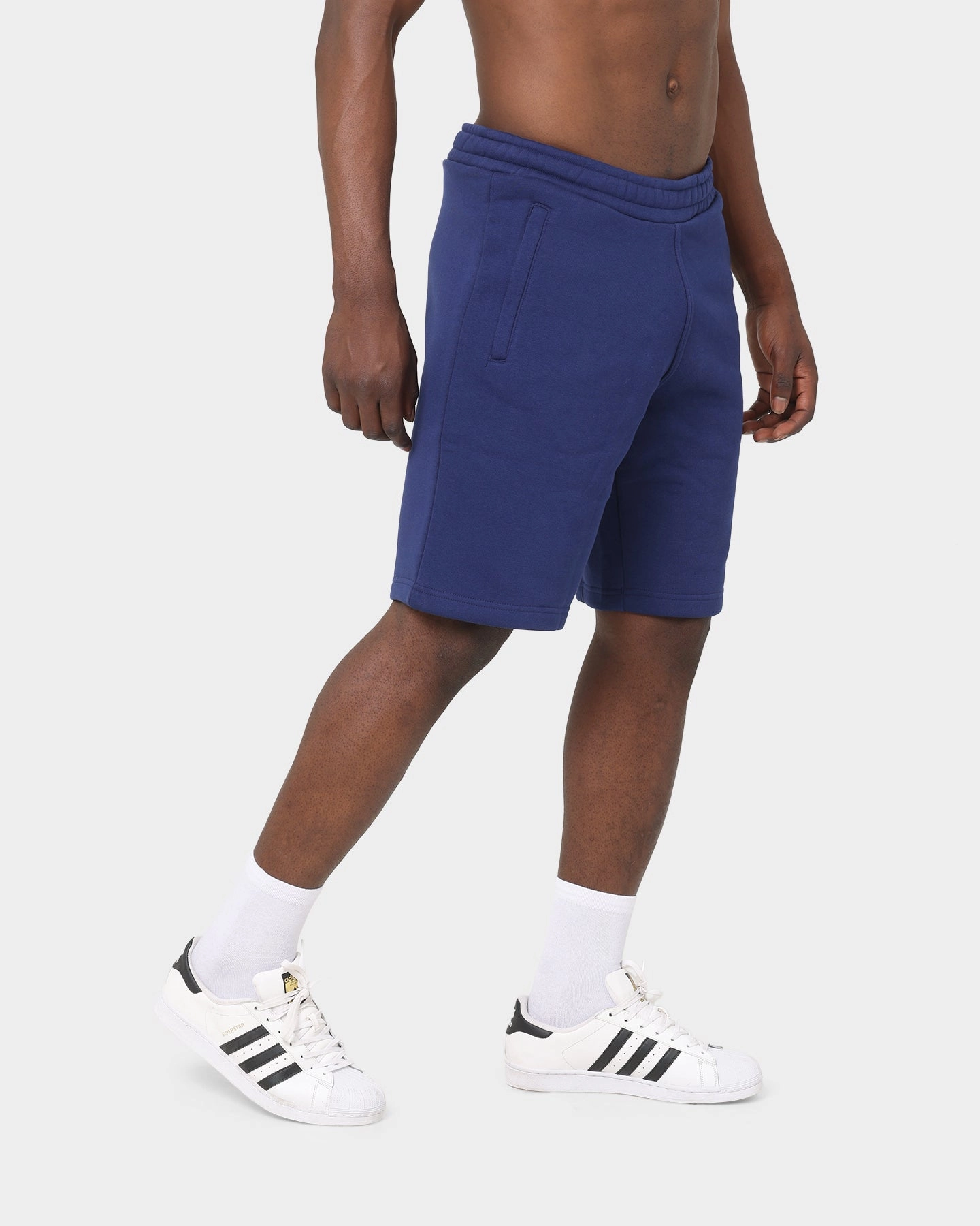 Recycled Material Adidas Essential Trefoil Shorts Night Sky