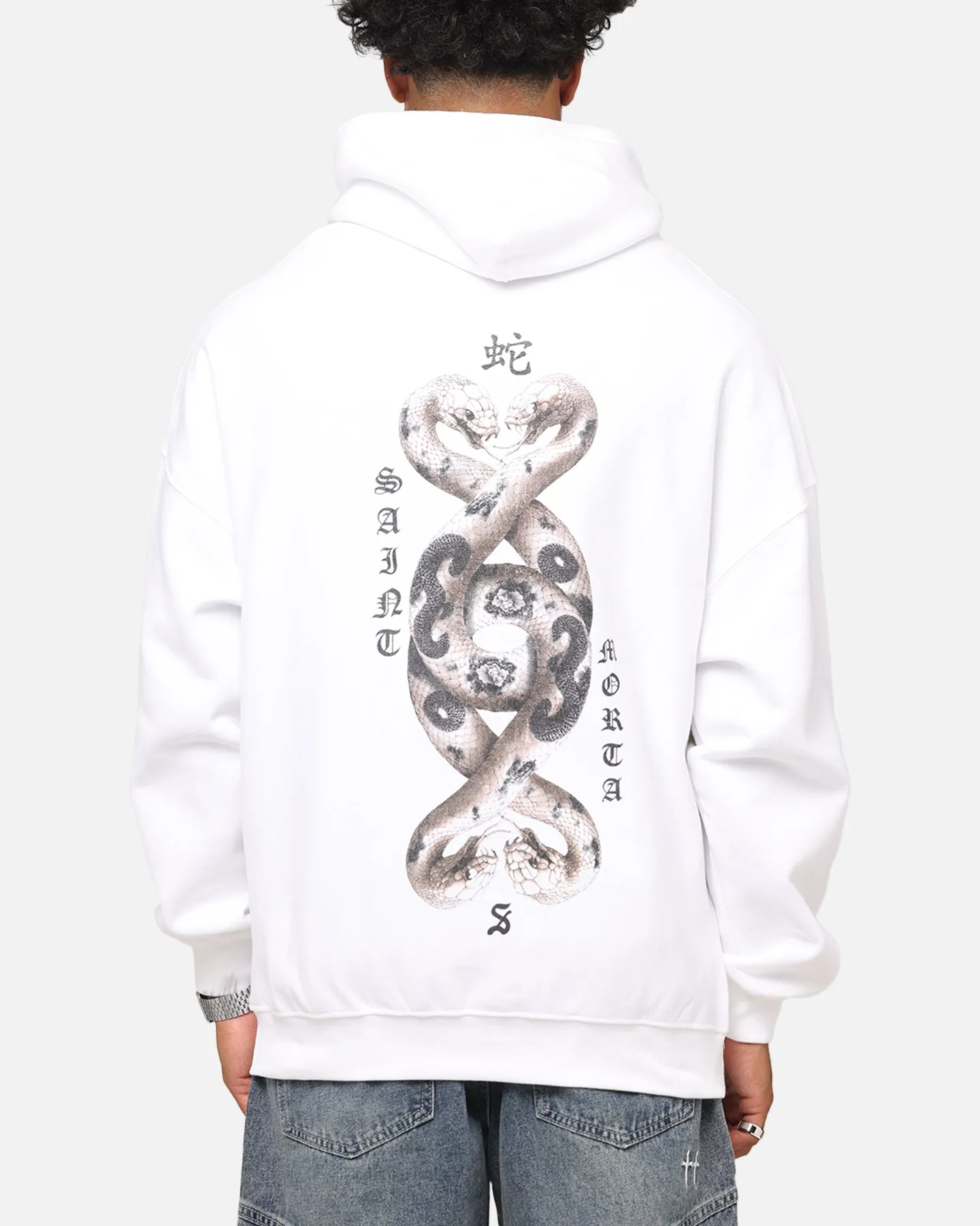 Beauty Praise Saint Morta Entanglement Hoodie White