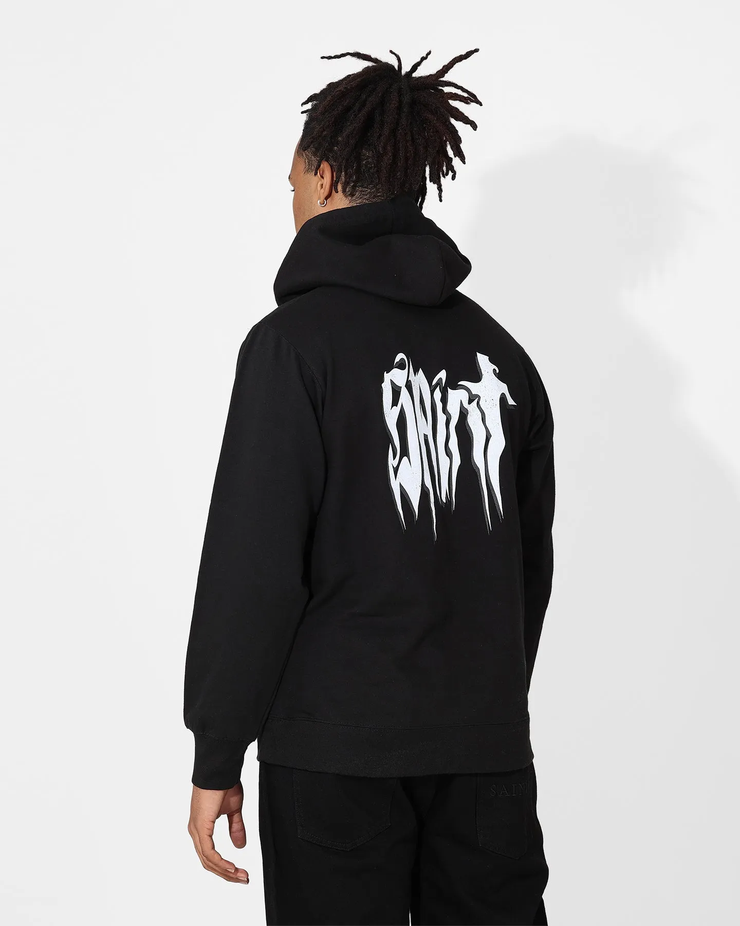 Saint Morta Ruin Hoodie Black concert - goers