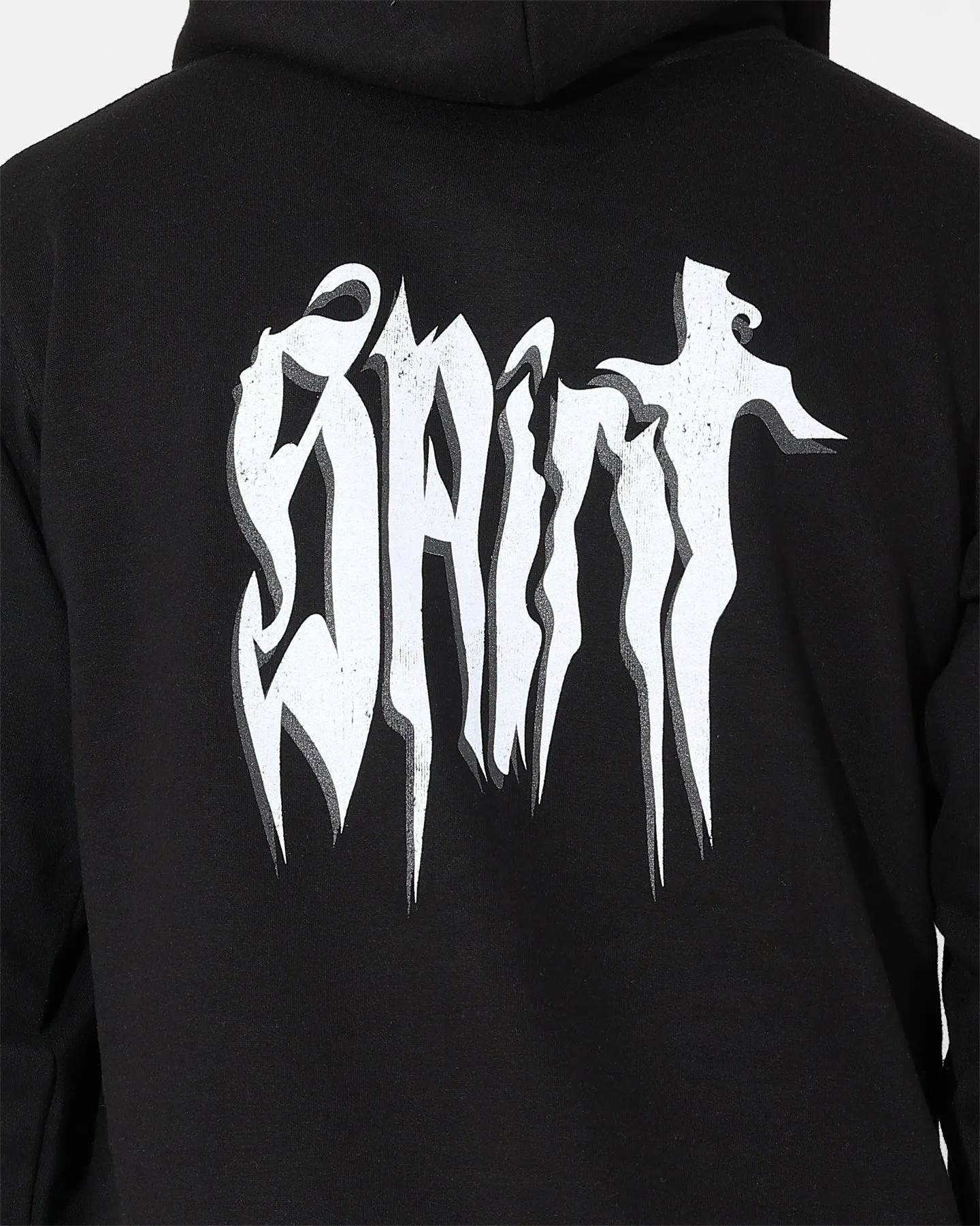Saint Morta Ruin Hoodie Black Embroidered music concert
