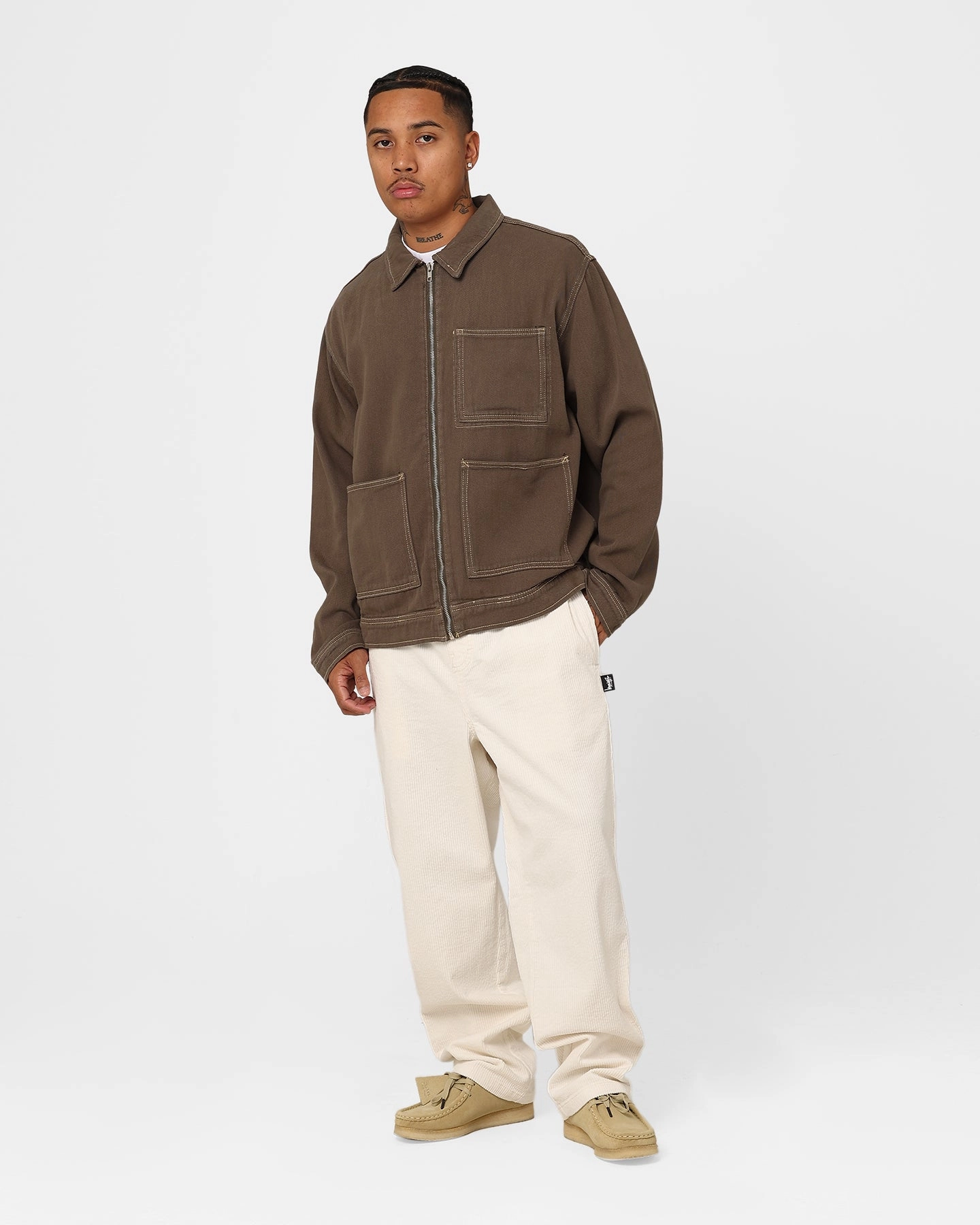 suitable for birthdays Stussy Twill Work Jacket Olive