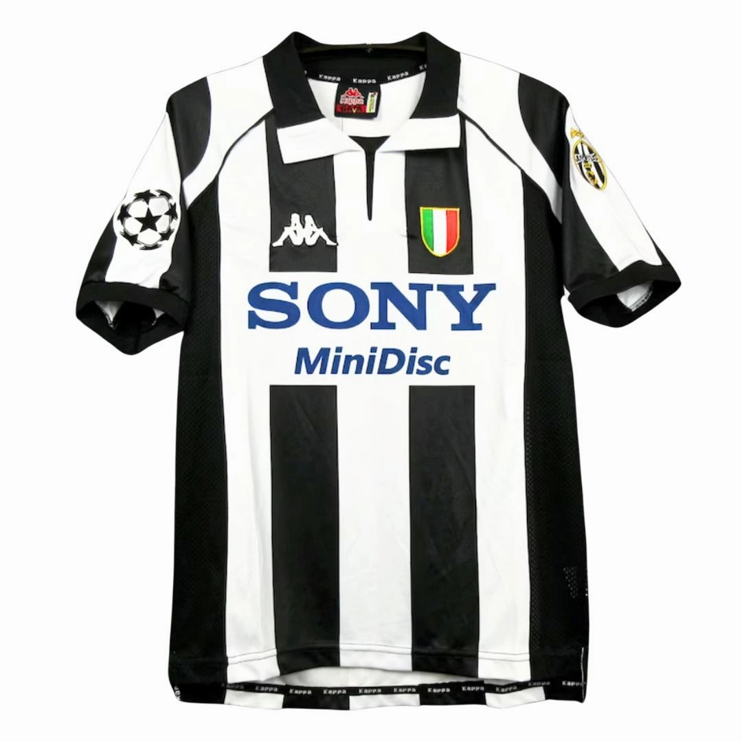 1997/98 Juventus Centenary Jersey Colorfast Dye Methods Wrinkle Resistant Weave
