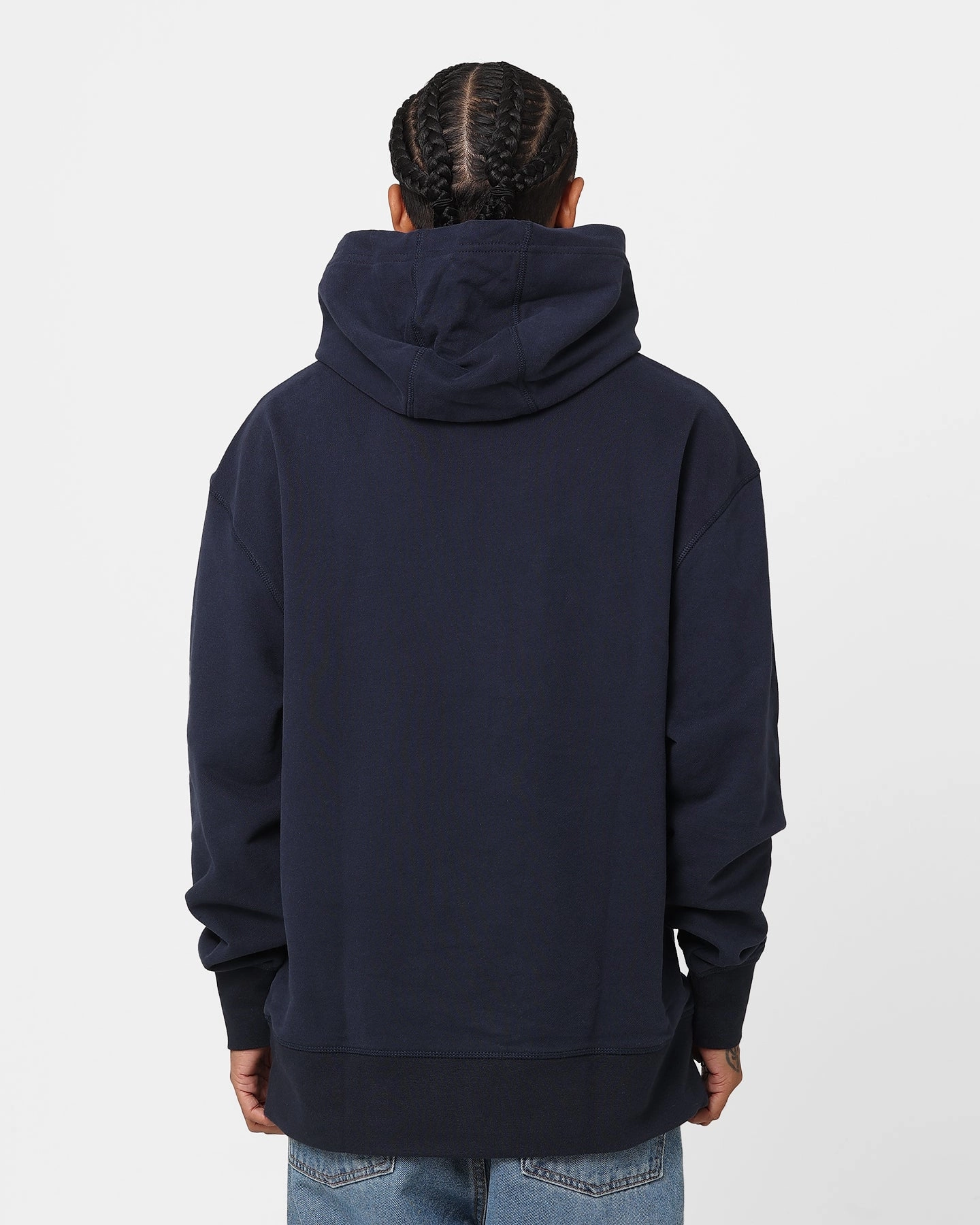 Tommy Jeans Relaxed Luxe Hoodie Twilight Navy group outing Focus