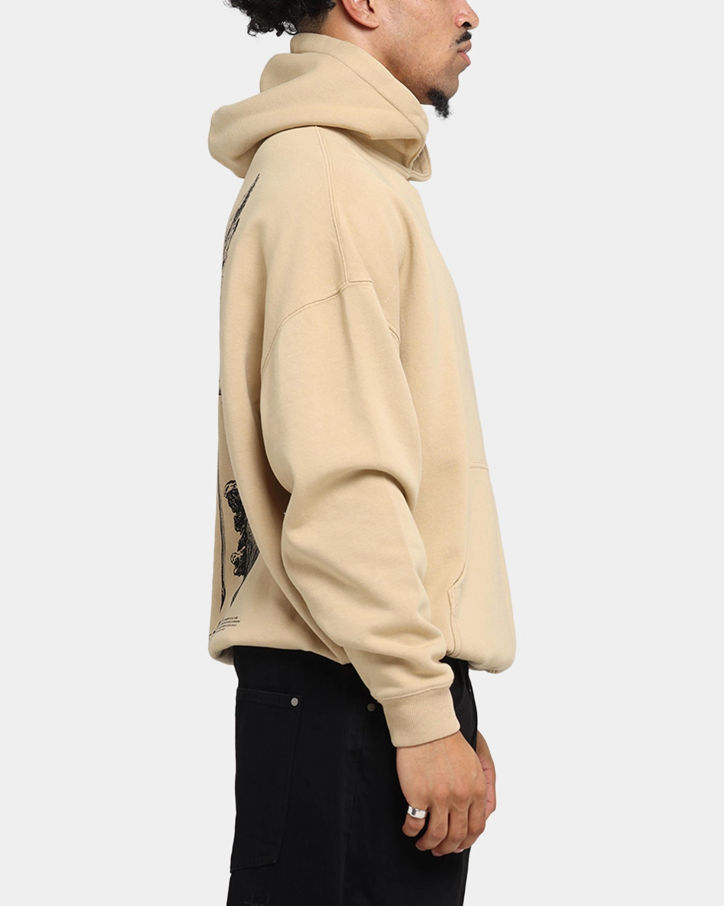 Saint Morta Awakening Boxy Hoodie Stone Okapi like Bright Color