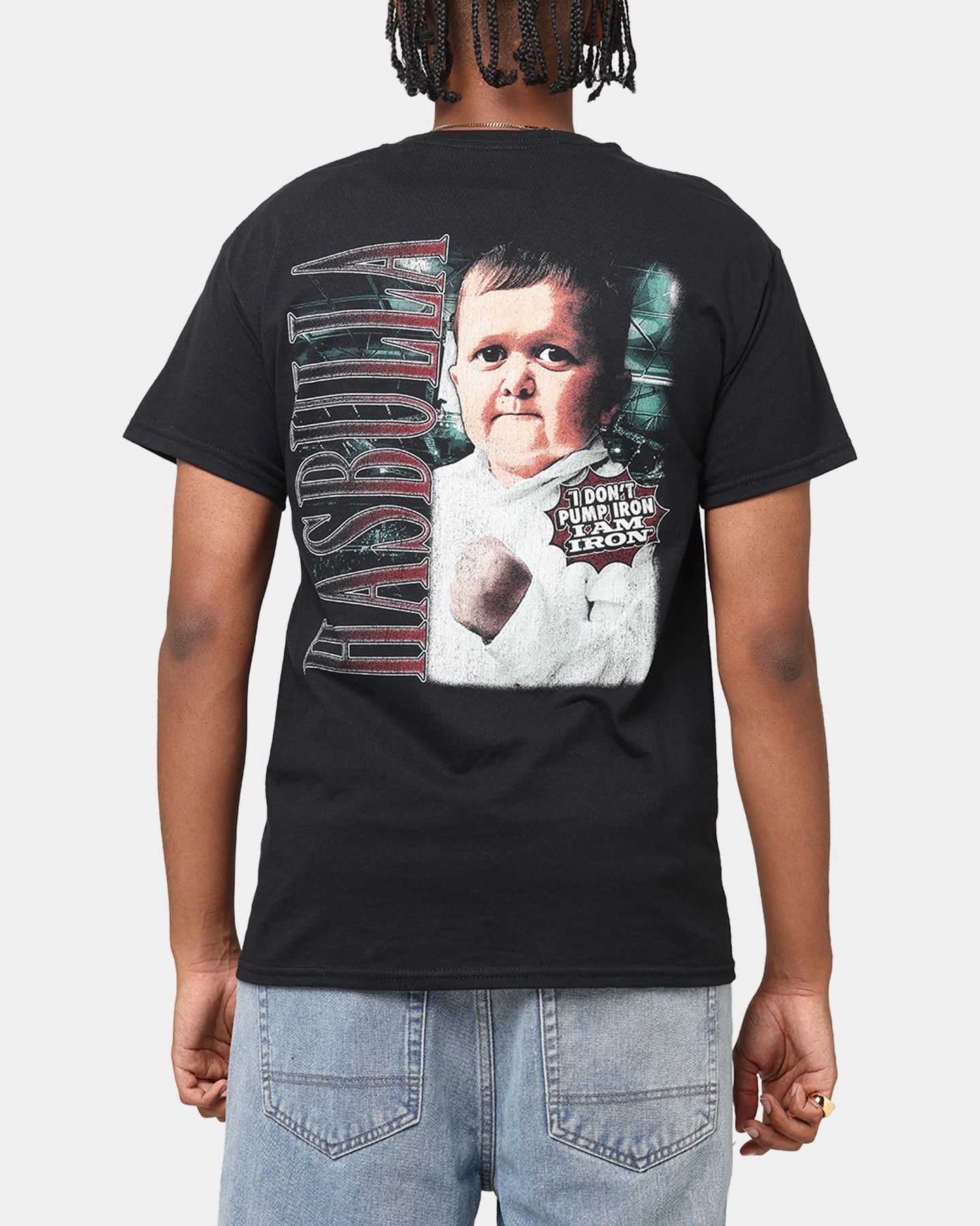 Versatile Layering Piece Fresh Style UFC By Goat Crew Hasbulla Vintage T-Shirt Black