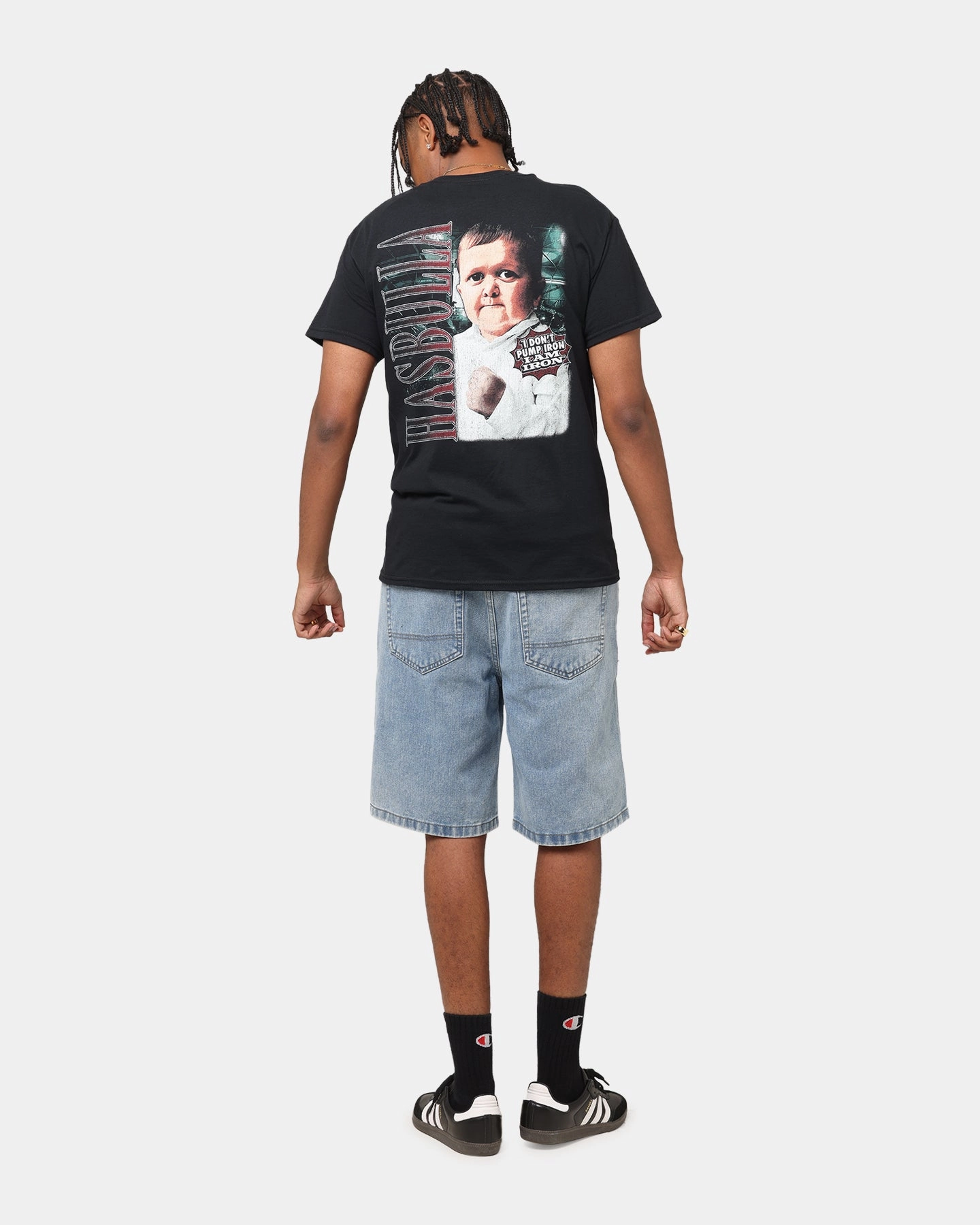 UFC By Goat Crew Hasbulla Vintage T-Shirt Black Comfort Style