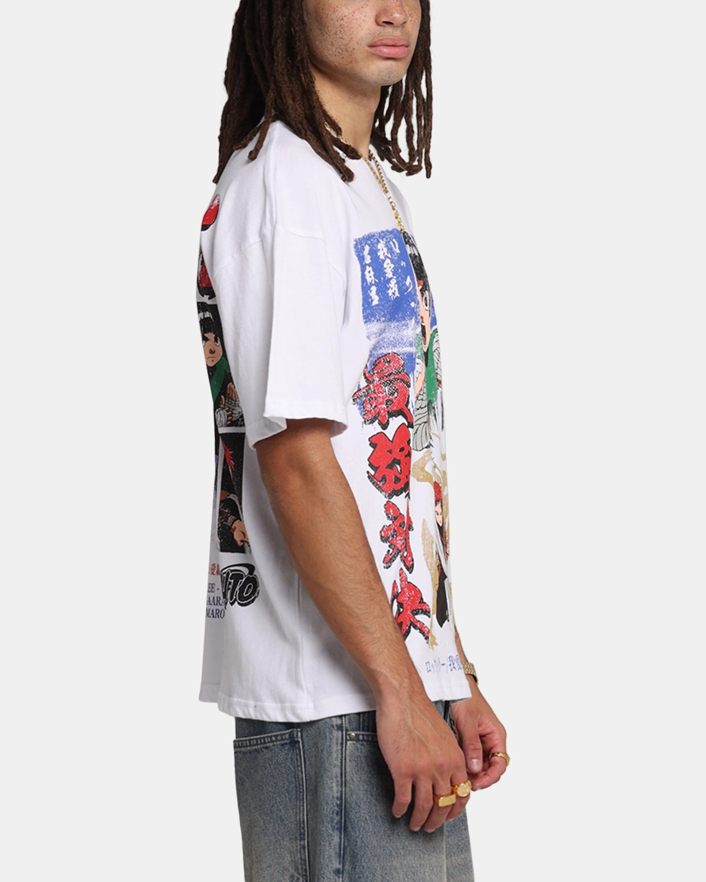 73 Studio X Naruto Kimmimaro Vintage T-Shirt White Classic Chic