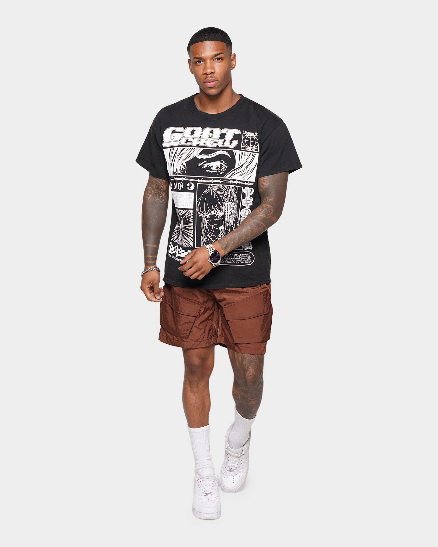 XXIII Cigar Cargo Shorts Cigar colorfast Reinforced Gusset