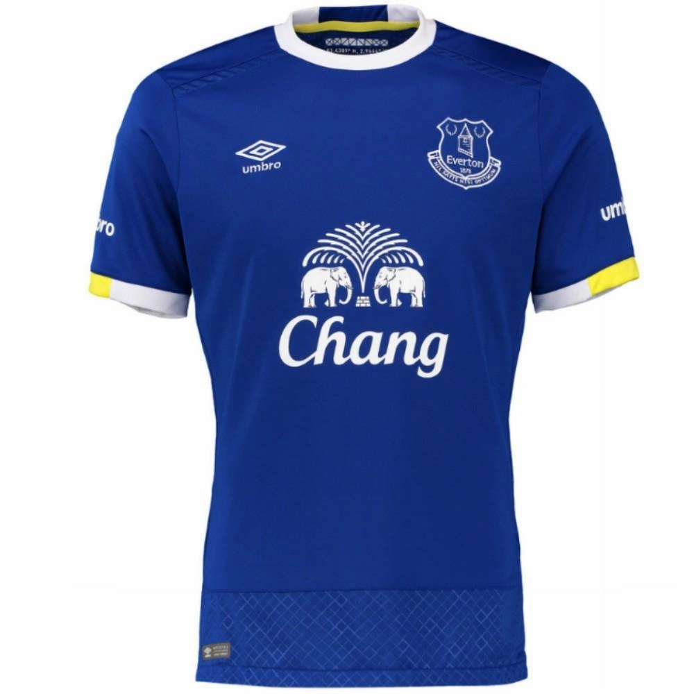 pressing attention-grabbing Everton FC Home soccer jersey 2017 - Umbro