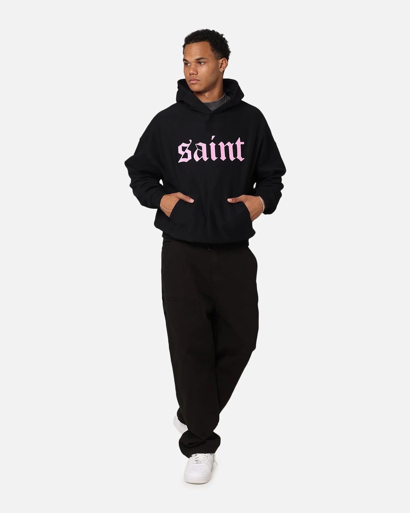 Saint Morta Cambronne Premium Hoodie Black Ticket Light Shell