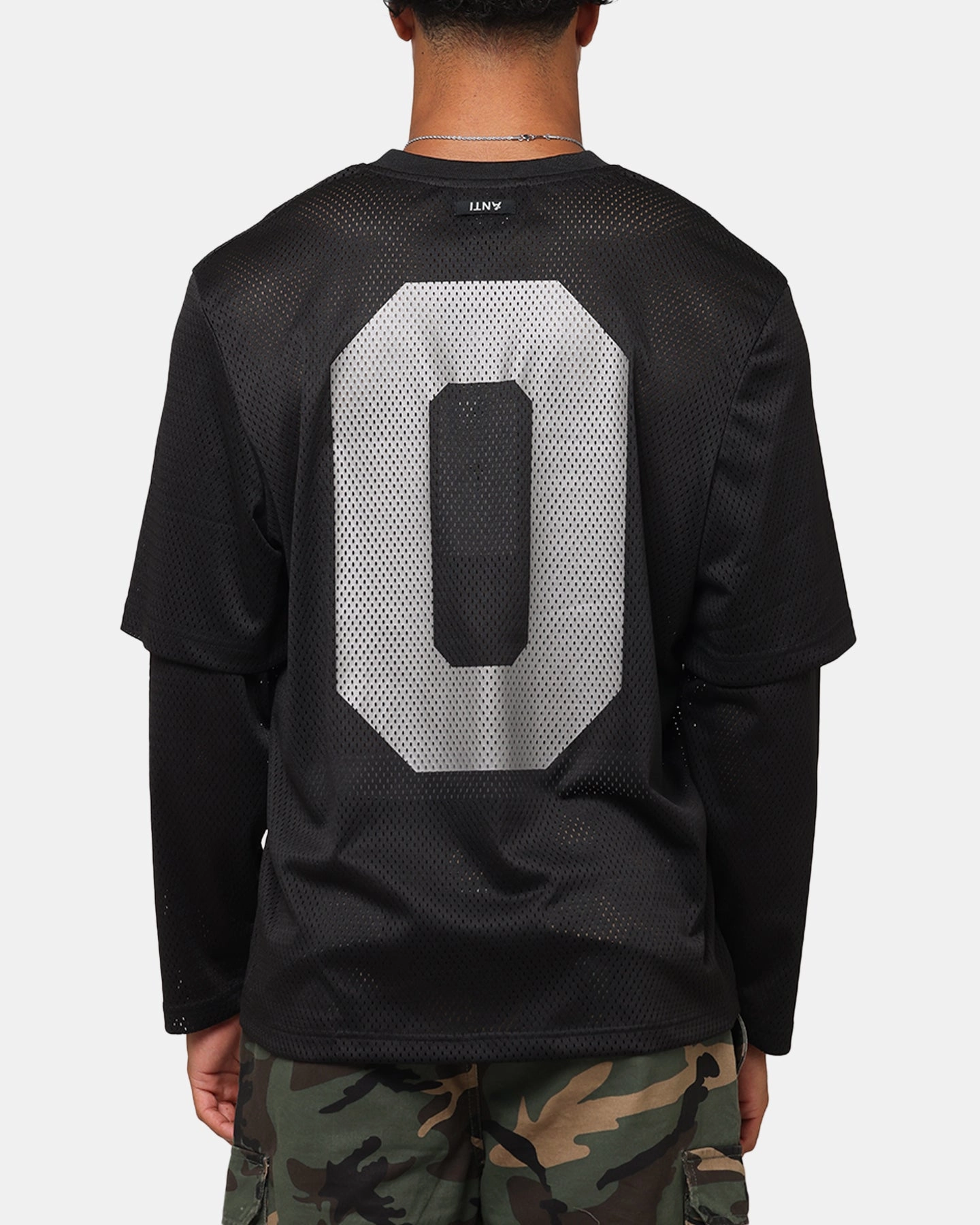 The Anti Order Midnight Layered Jersey Black Breathable Style Sporty and Cool