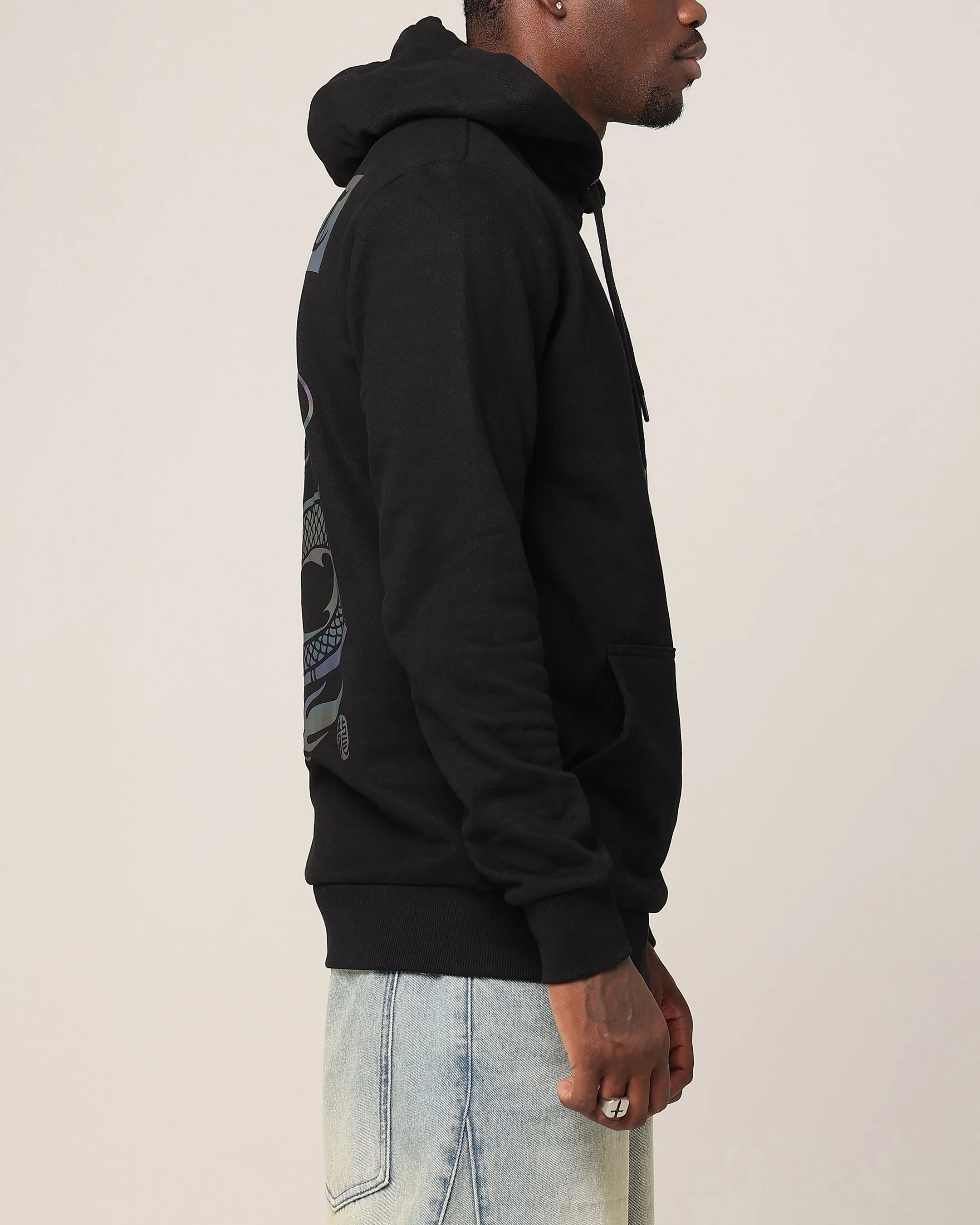 Saint Morta New Age Yot Dragon Hoodie Black/3M High Neck