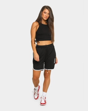 Saint Morta Era Mesh Basketball Short Black/White Static Free Finish