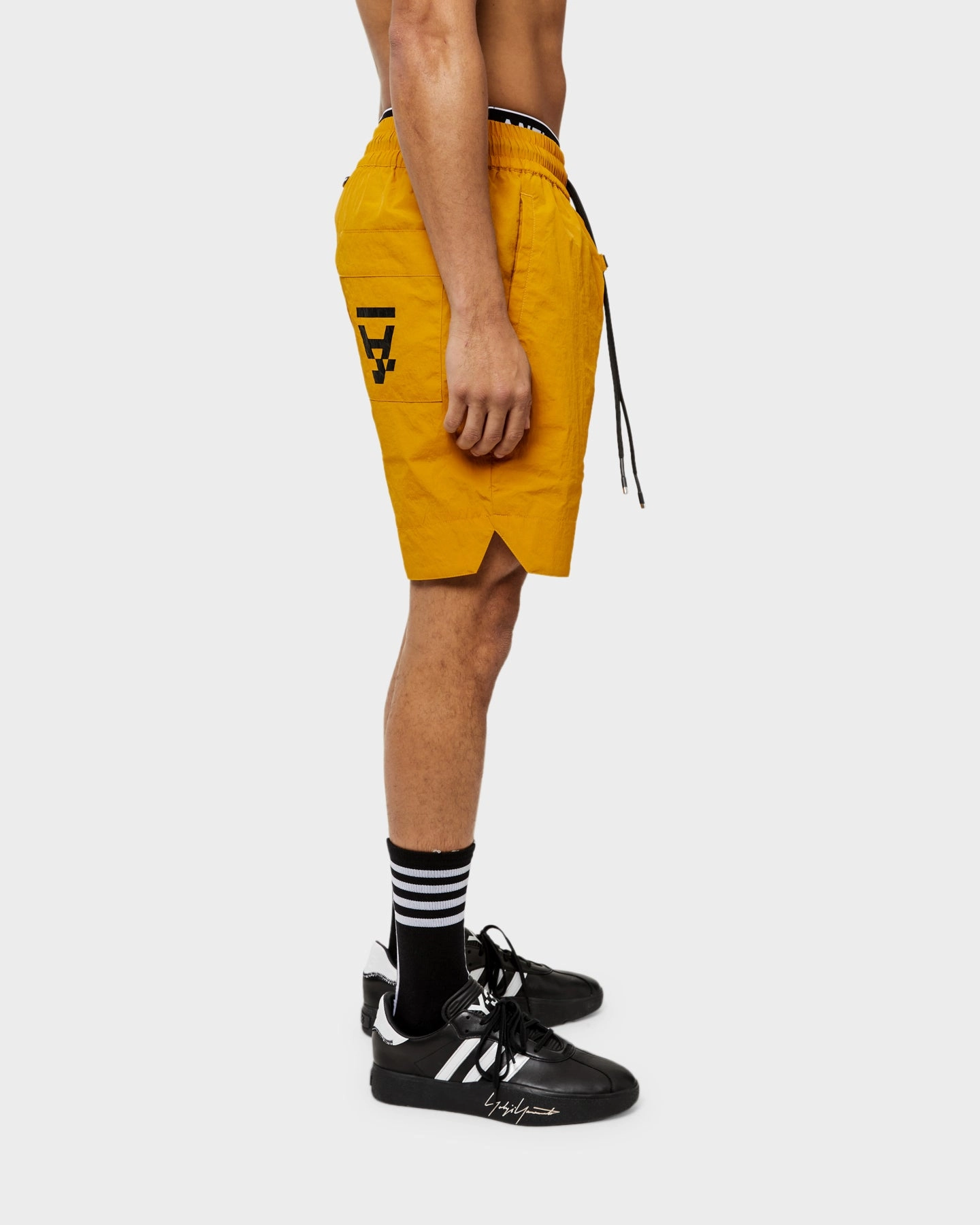The Anti Order Future Walk Shorts Mustard Tailored Design Basic Stretch