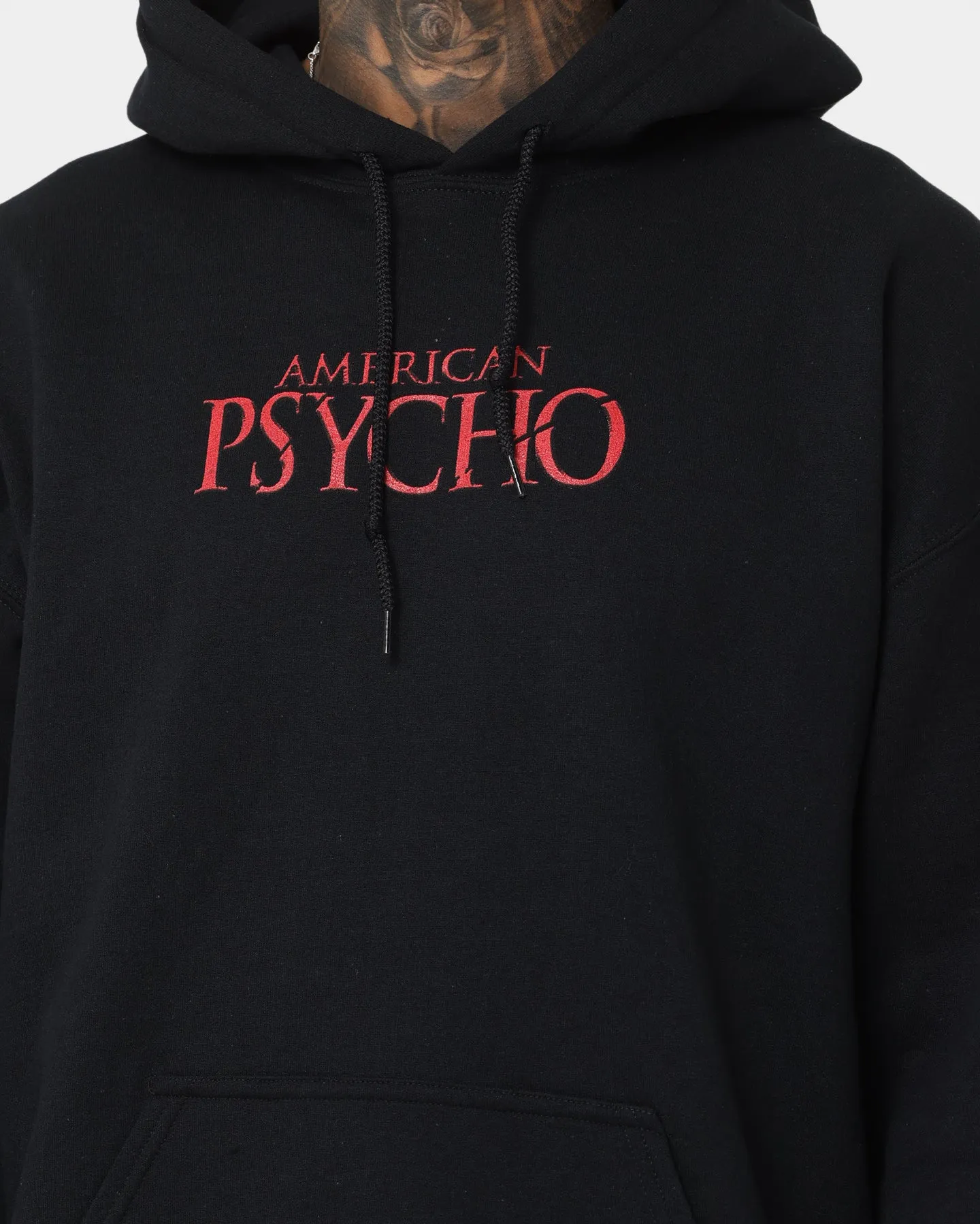 suburban residents Goat Crew X American Psycho American Psycho Vintage Hoodie Black