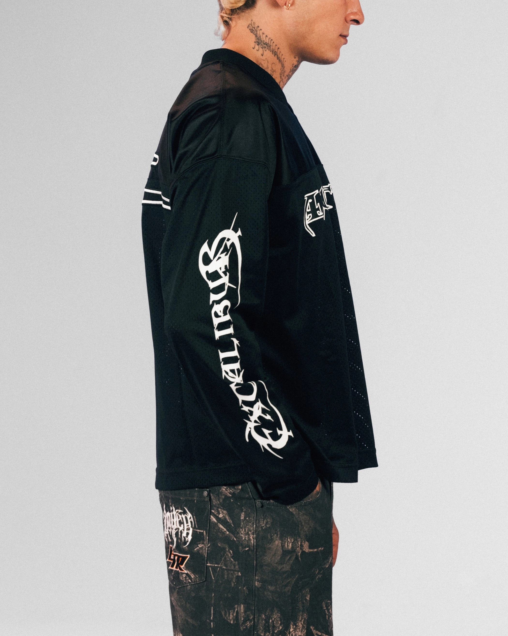 Loiter Long Sleeve Training Jersey Black Comfortable and Chic