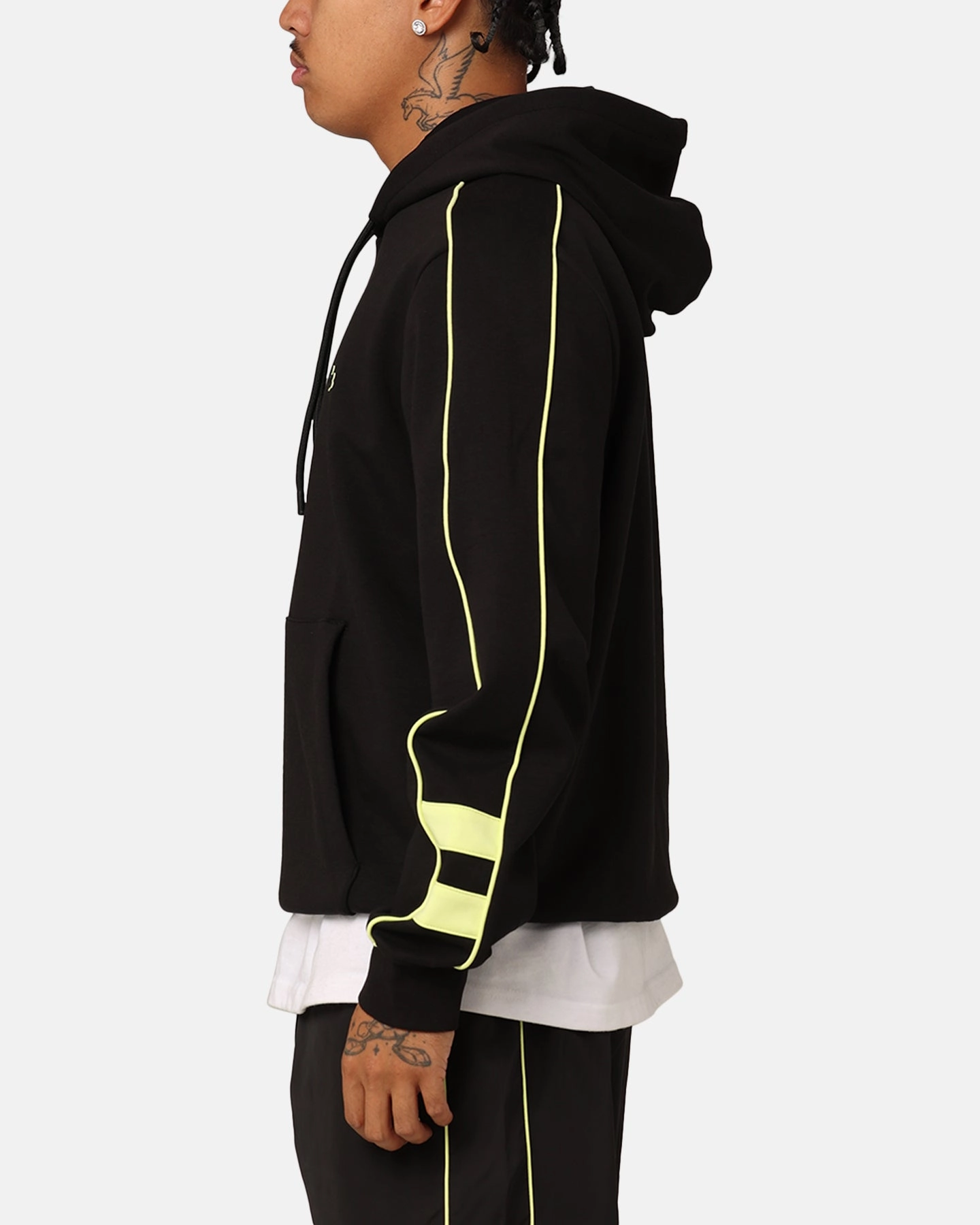 Pub Lacoste Transitional Active Logo Hoodie Black