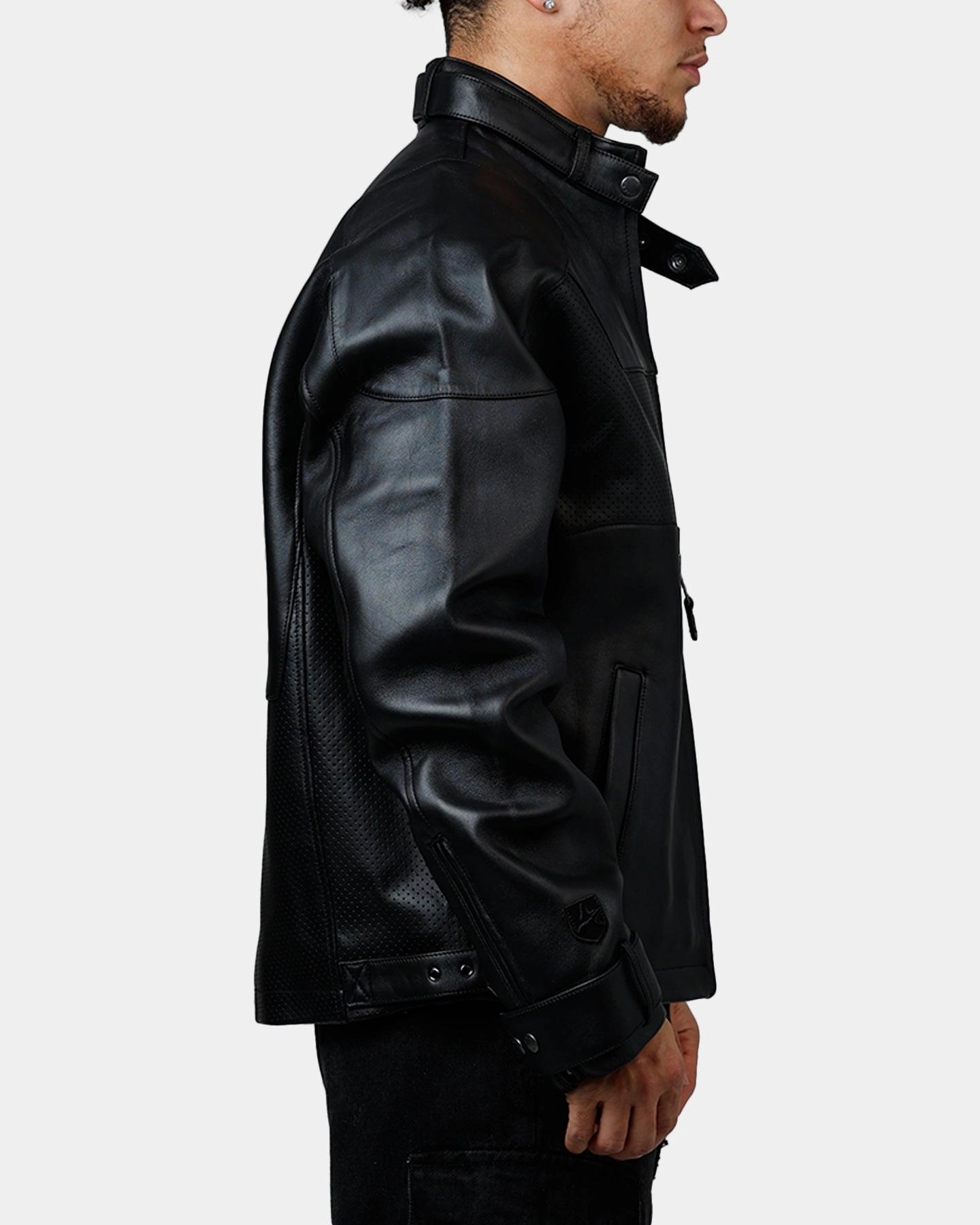 Avirex Black-Out Racing Jacket Black/Black Cooperate