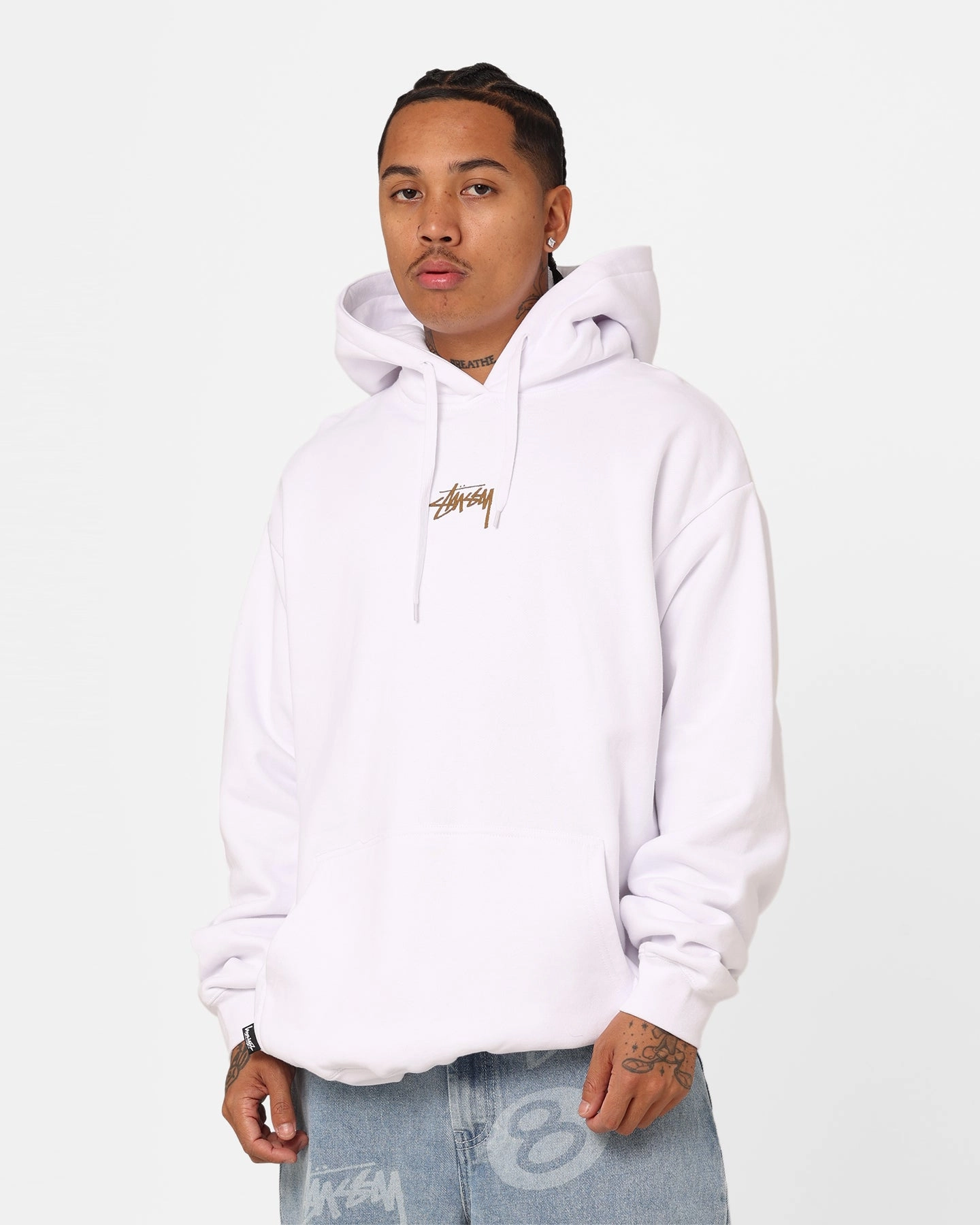 Adore Recycled Polyester Stussy S Wreath Hoodie White