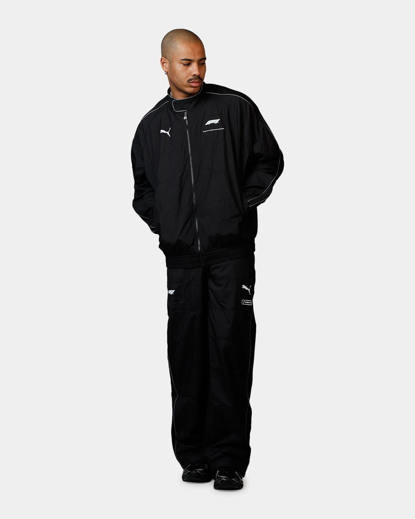 Guard Puma X F1 Oversized Track Jacket Black