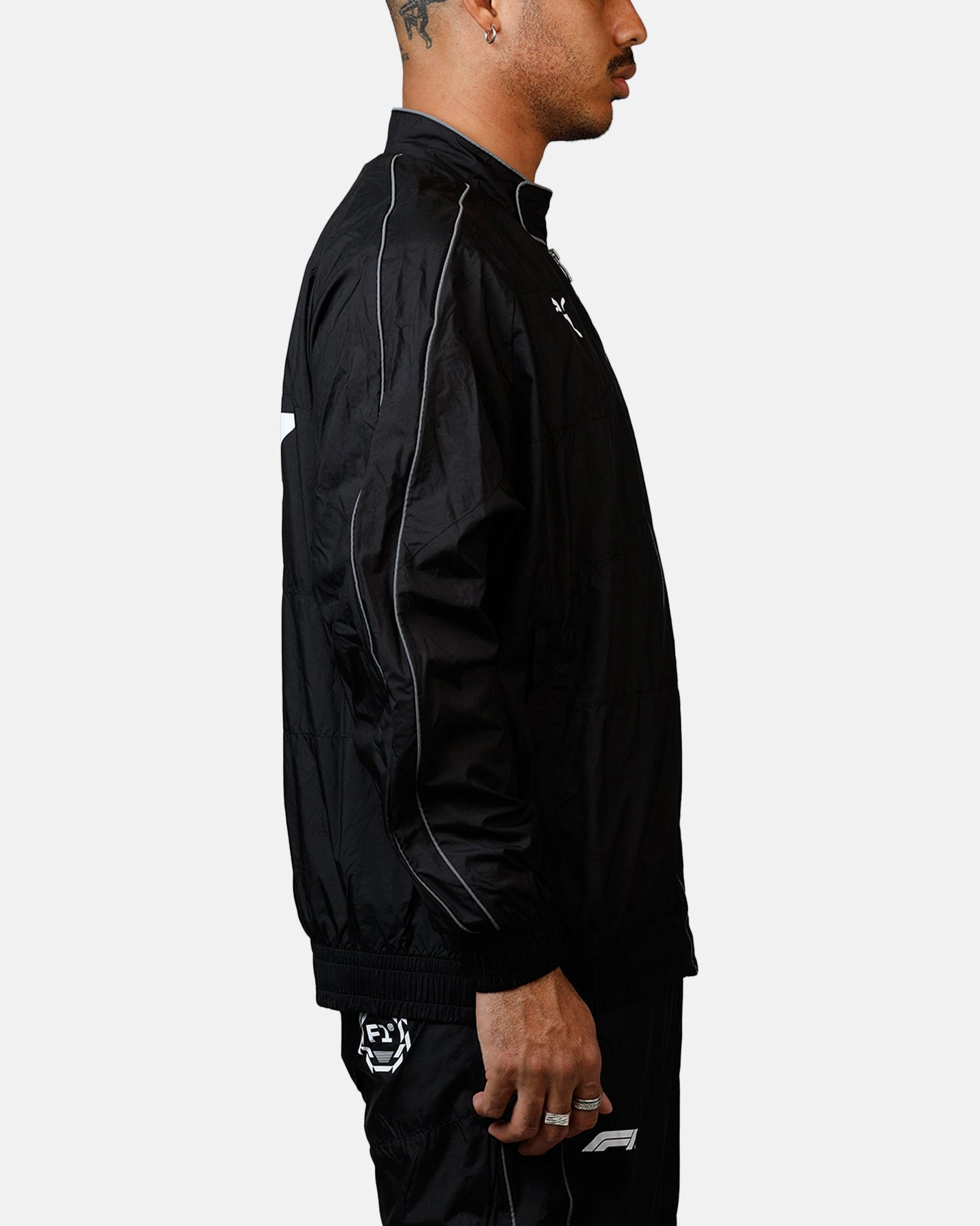 Puma X F1 Oversized Track Jacket Black Effortless Wear